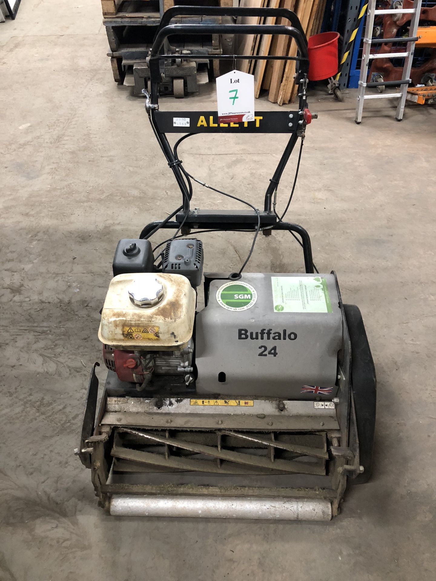 Allett Buffalo 24 Walk Behind Mower with Honda GX160 Engine