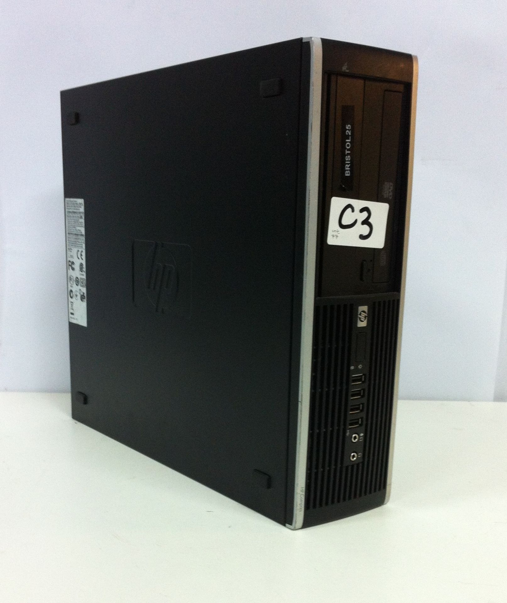 HP Compaq desktop pc tower - Image 3 of 3