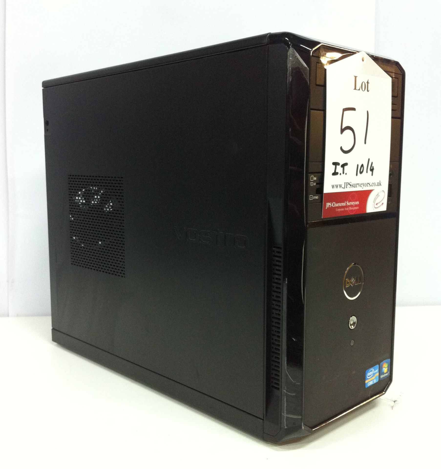 1x Dell Vostro Intel Core i5 Desktop PC Tower - Image 2 of 4