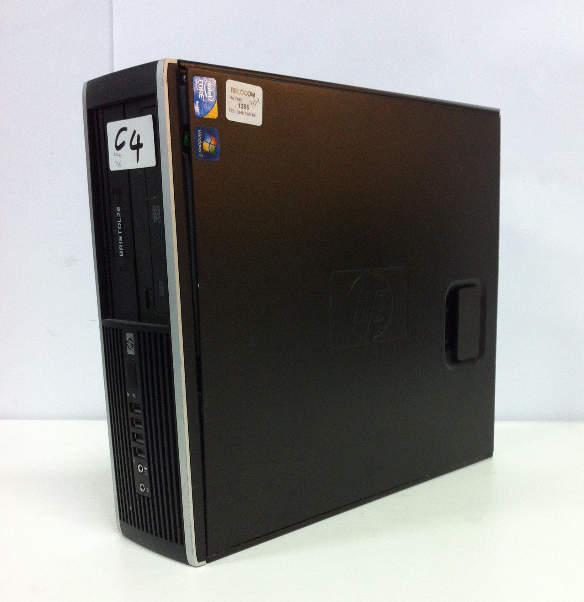 HP Compaq desktop pc tower - Image 2 of 3