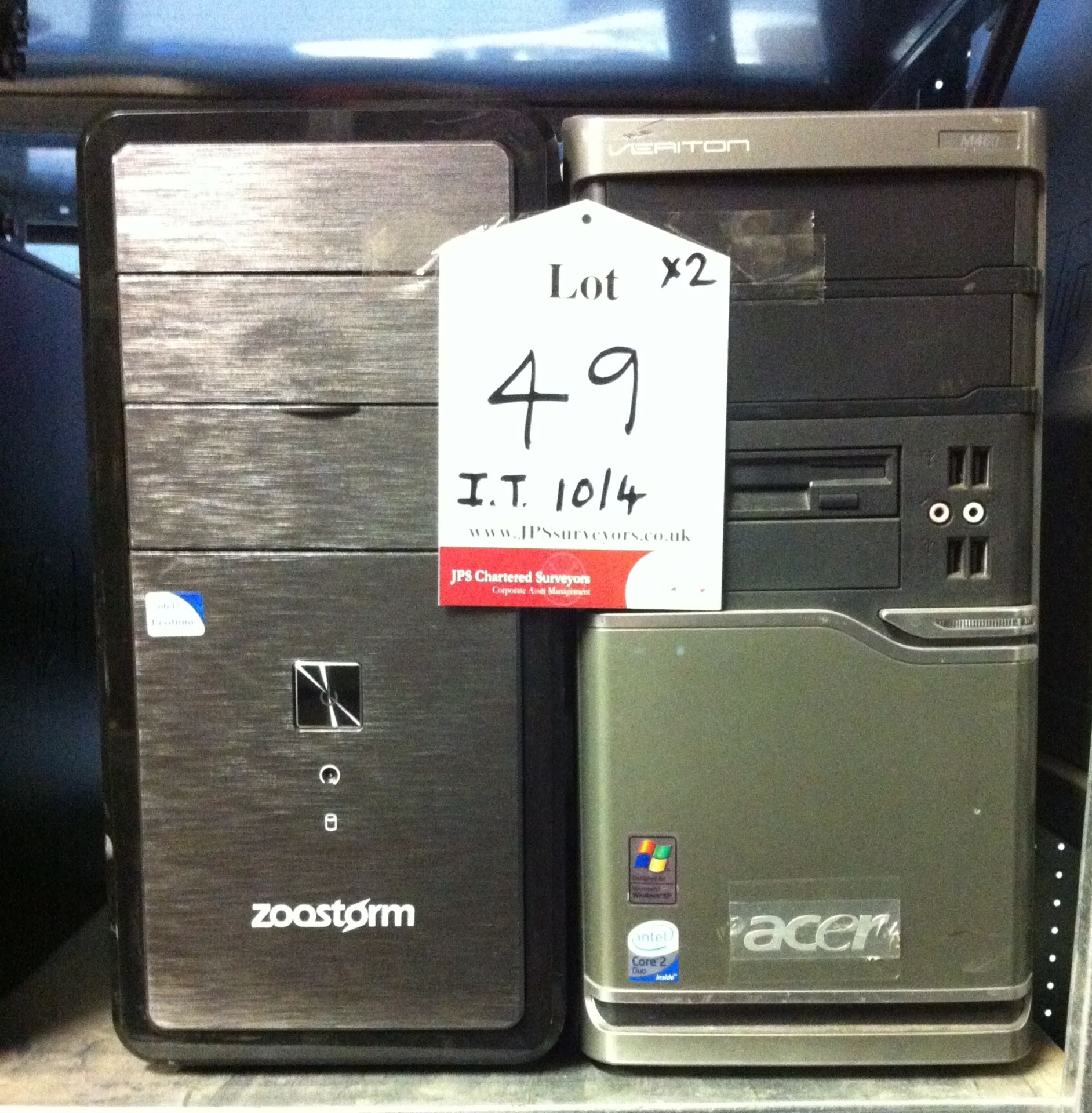 2x Desktop PC Towers - See Description