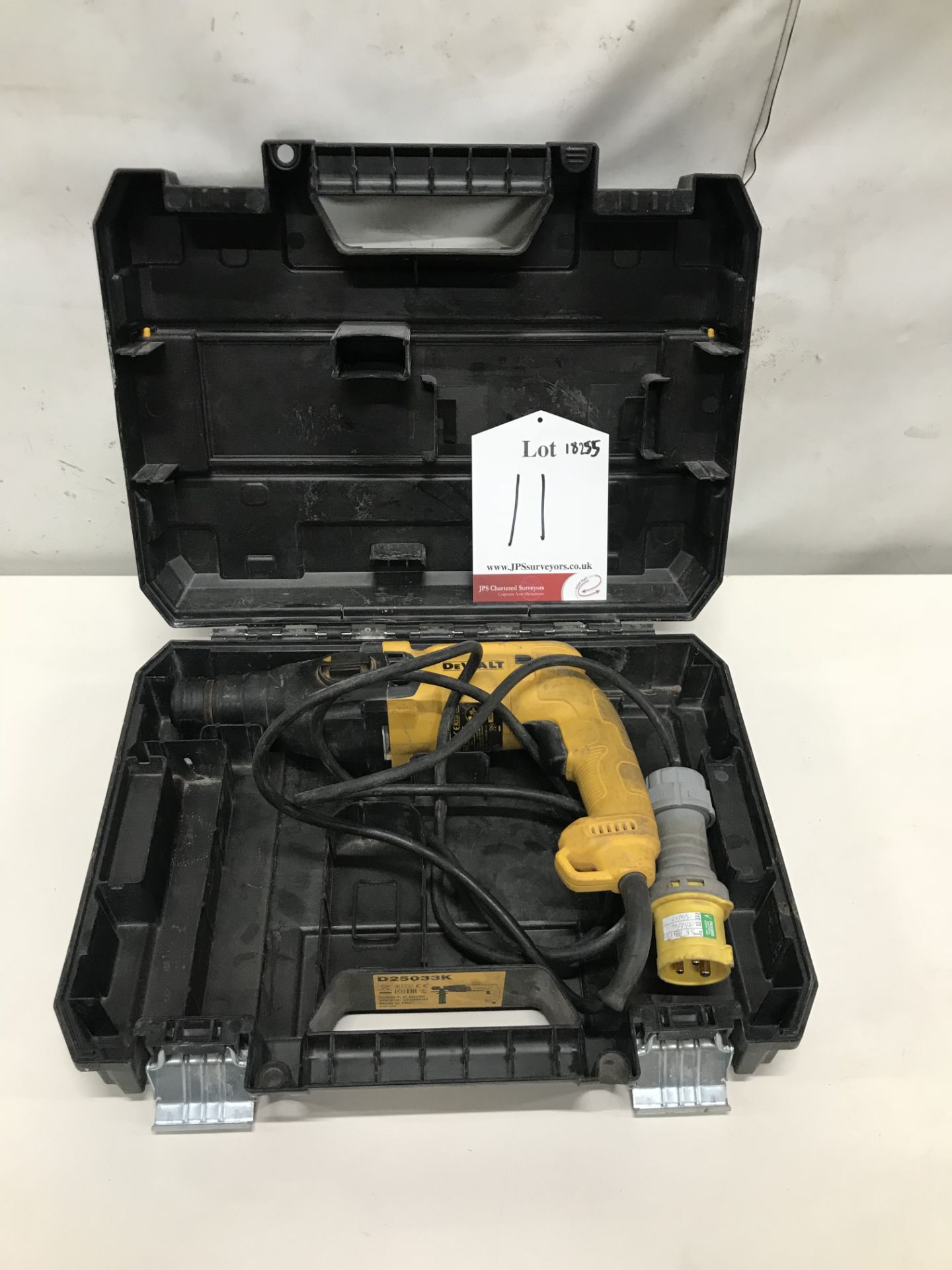 Dewalt D25033K Hammer Drill w/ Case - Image 2 of 3