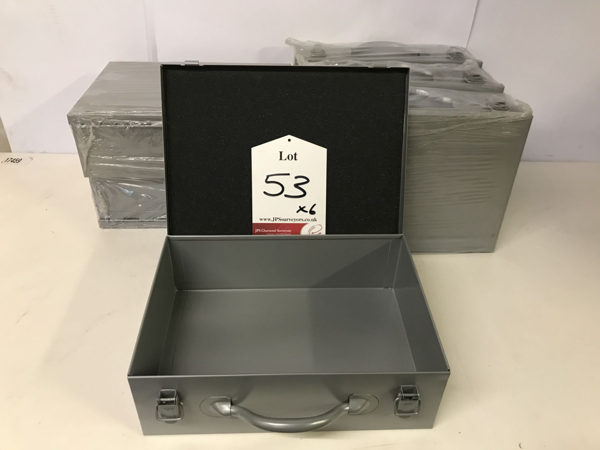 6 x Silver Tool Cases (Sealed)