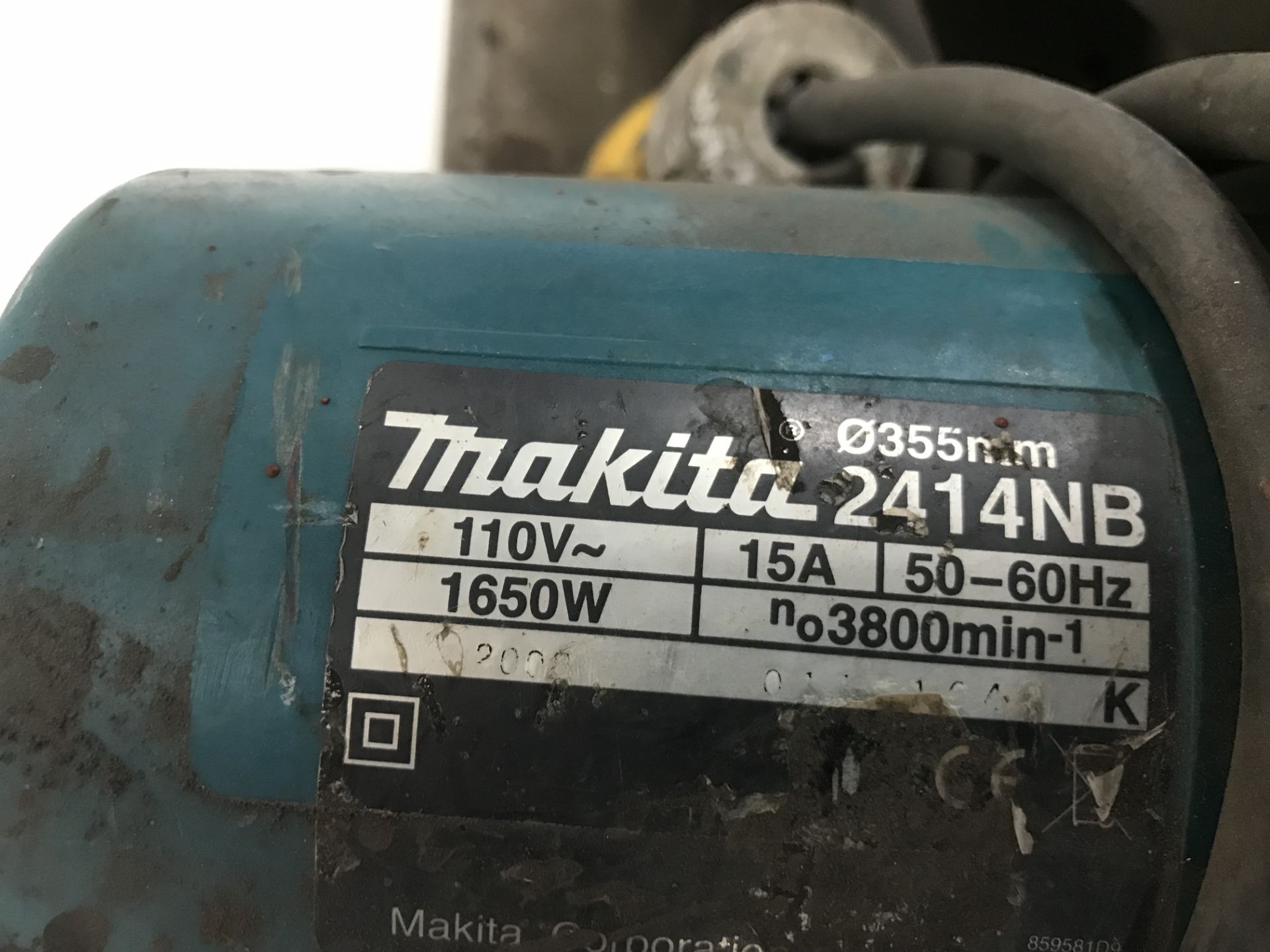 Makita 2414NB Portable Cut-off Saw - Image 4 of 4