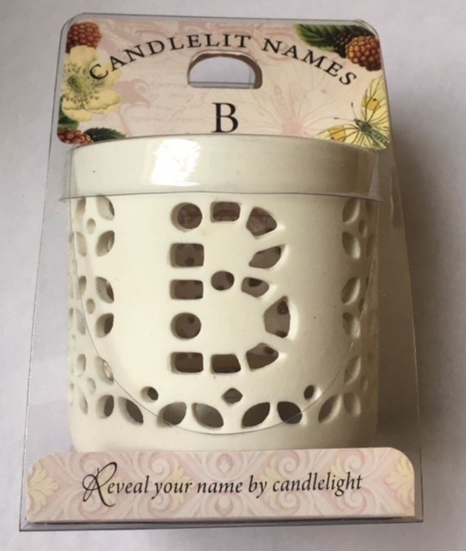 44 x Personalised candlelit names tea light holders - various names and letters - see pics - Image 3 of 6