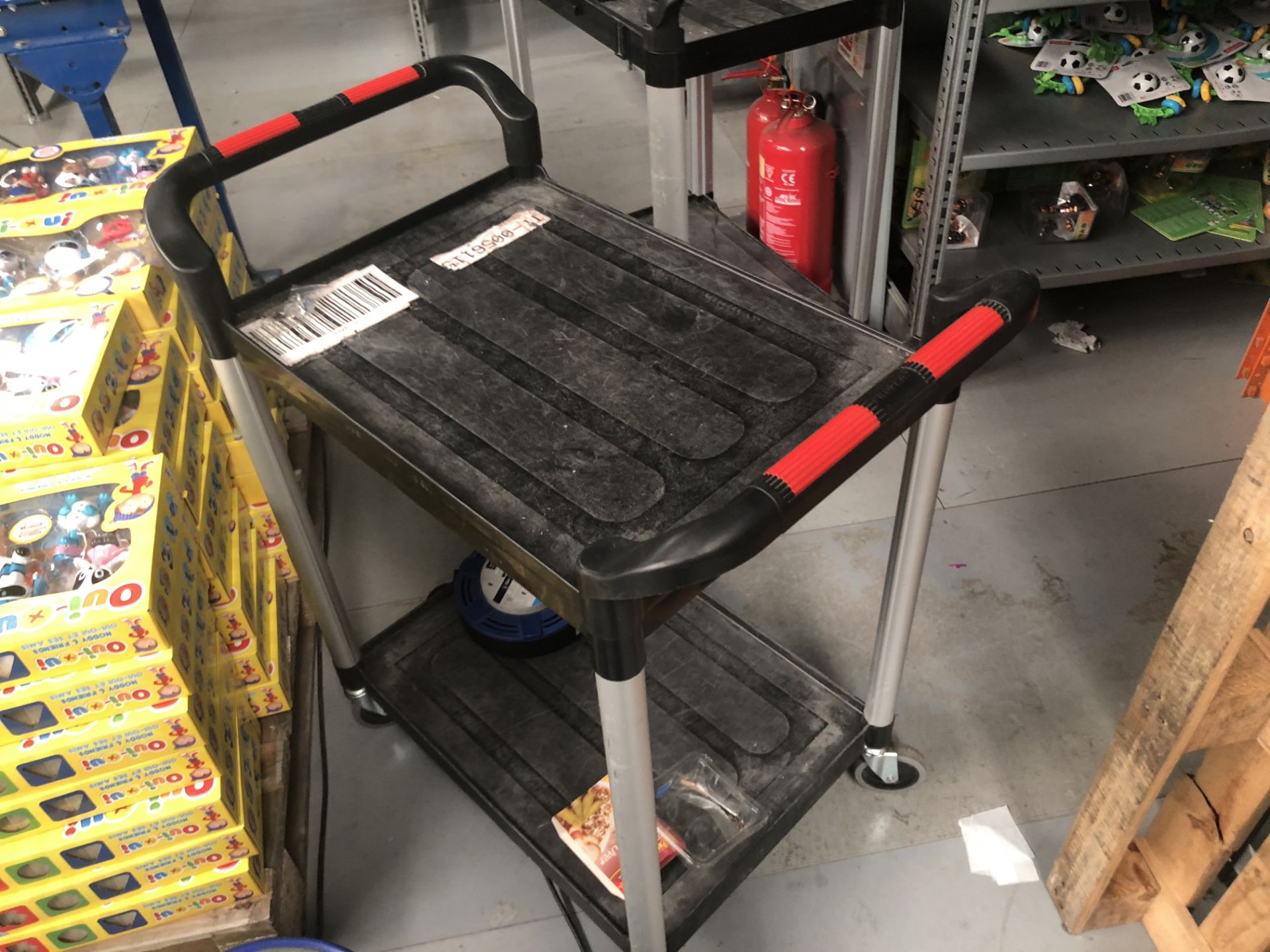 Proplaz 2 tier plastic trolley