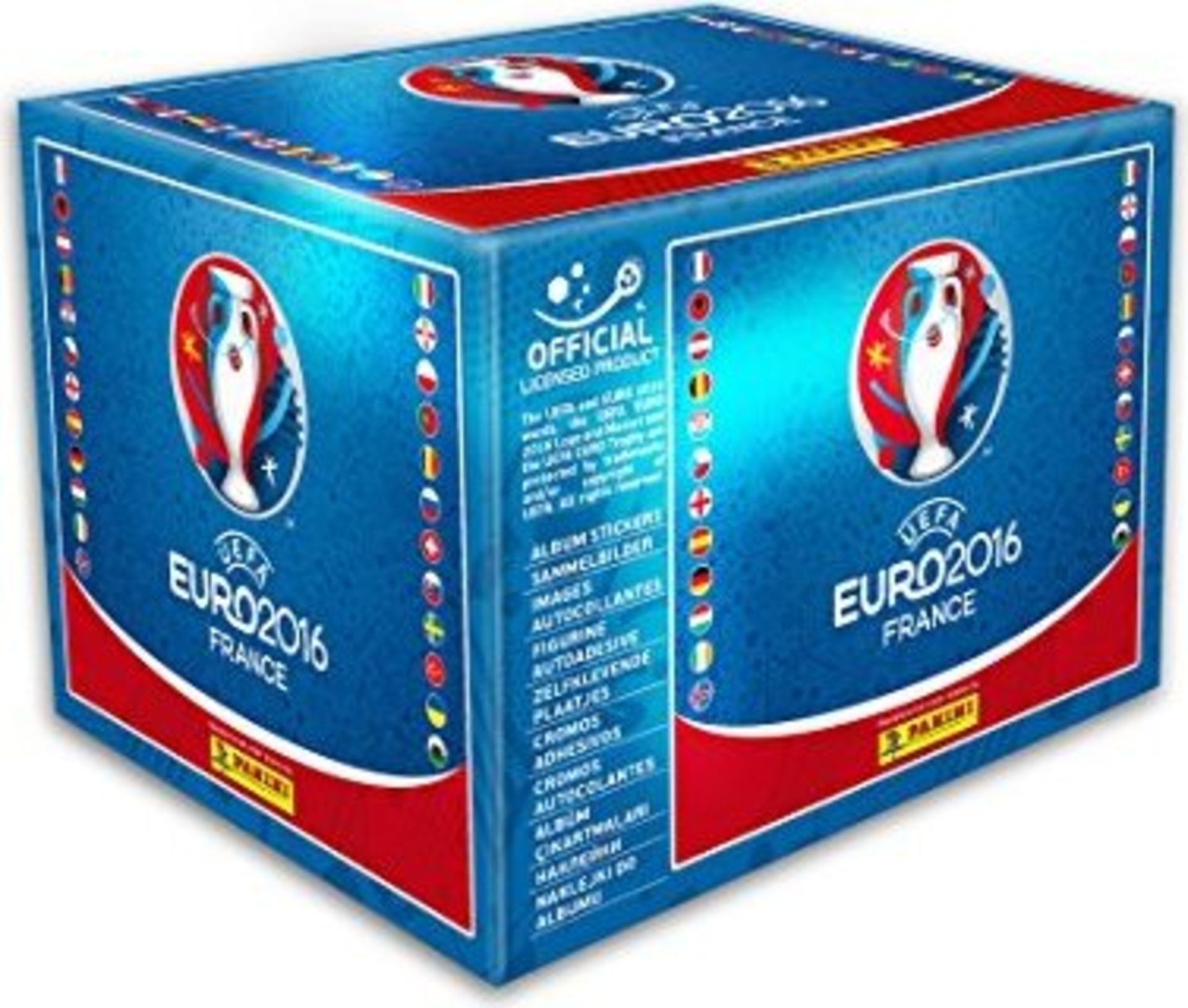 214 x Football sticker products as listed | RRP £ 3768.86