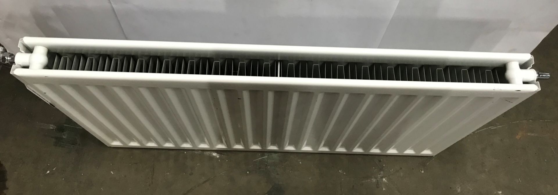 White Steel Radiator - Image 2 of 3