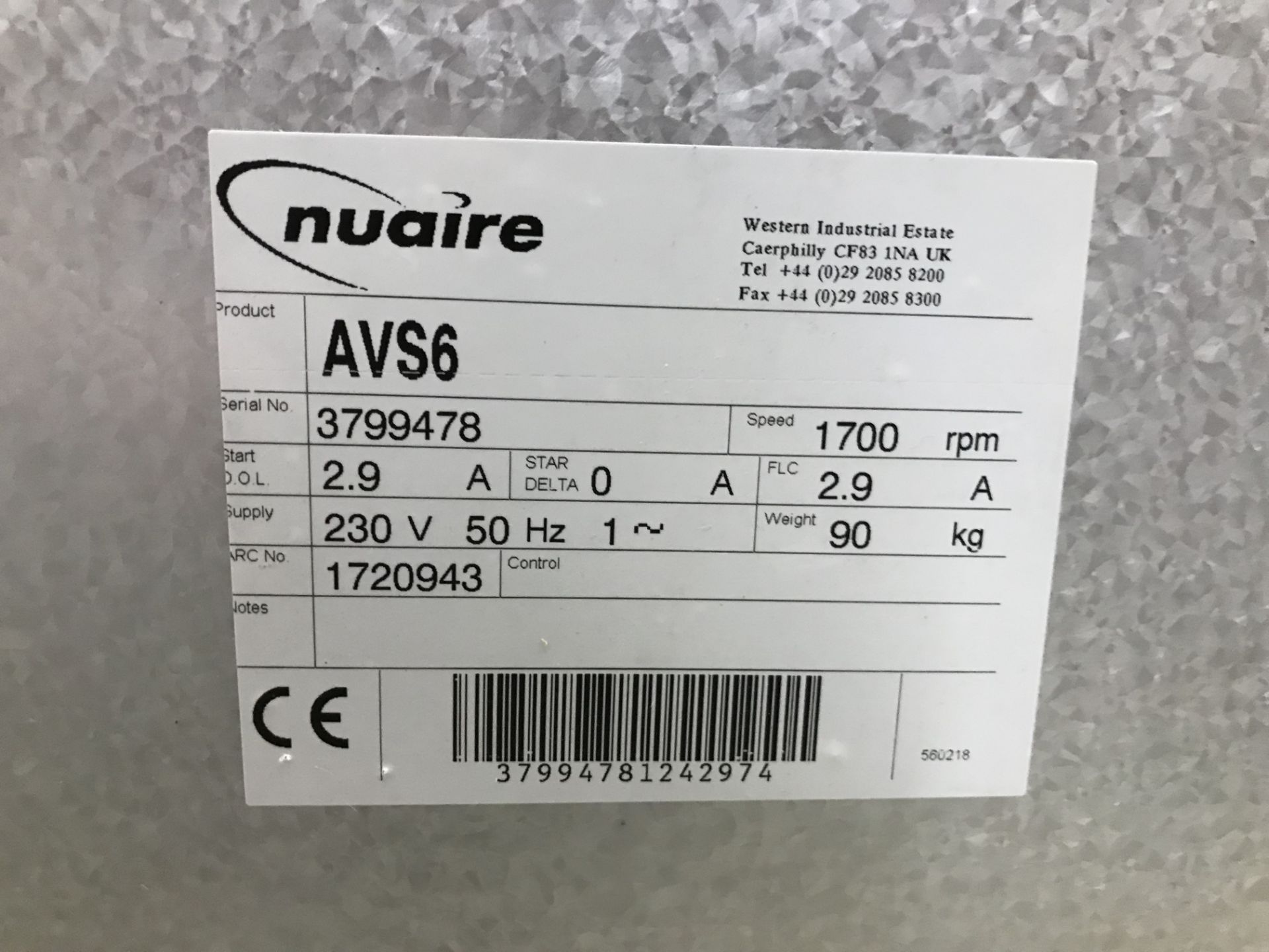 Nuaire AVS6 Ecosmart Aire-Volve Single Fan Unit - Image 5 of 6