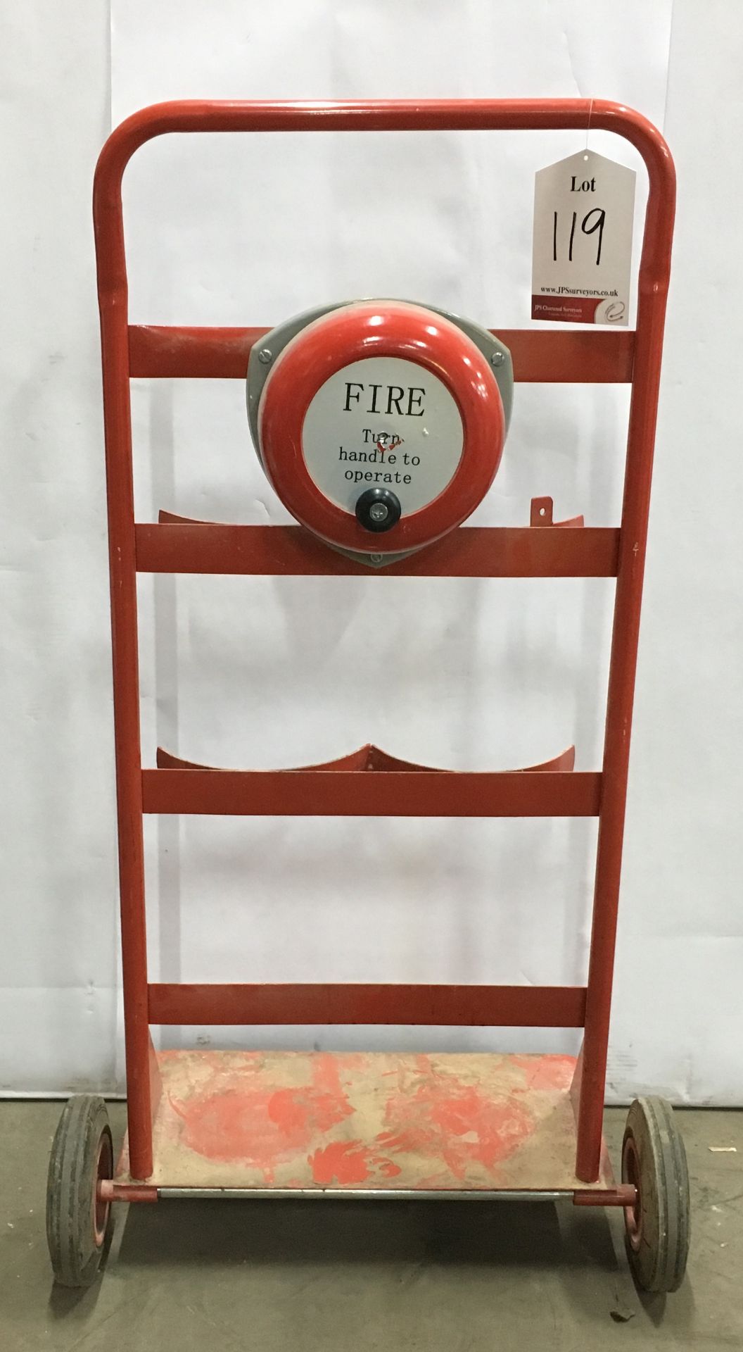 Fire Exit Trolley includes Fire Bell