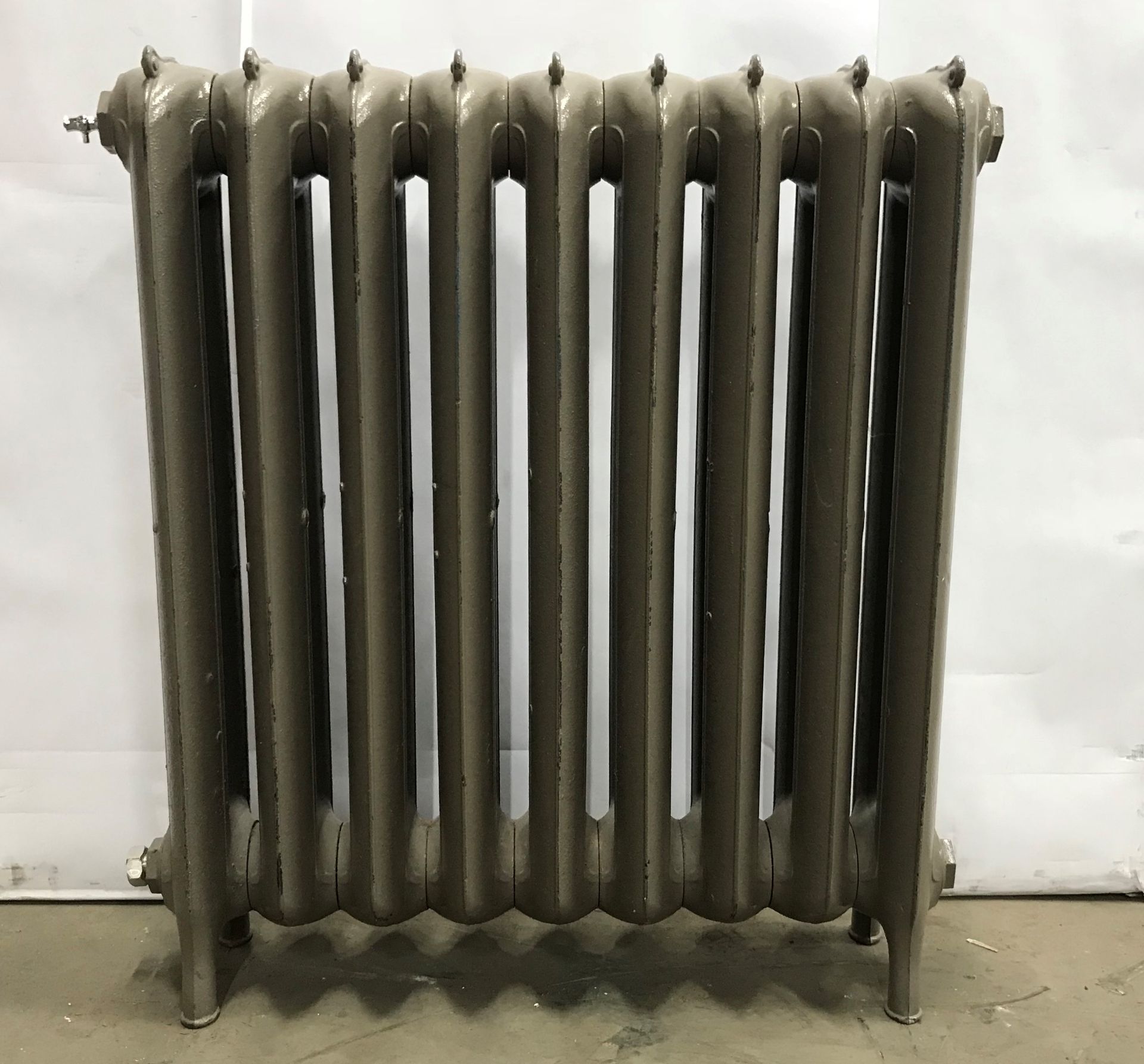 Beige Cast Iron Radiator