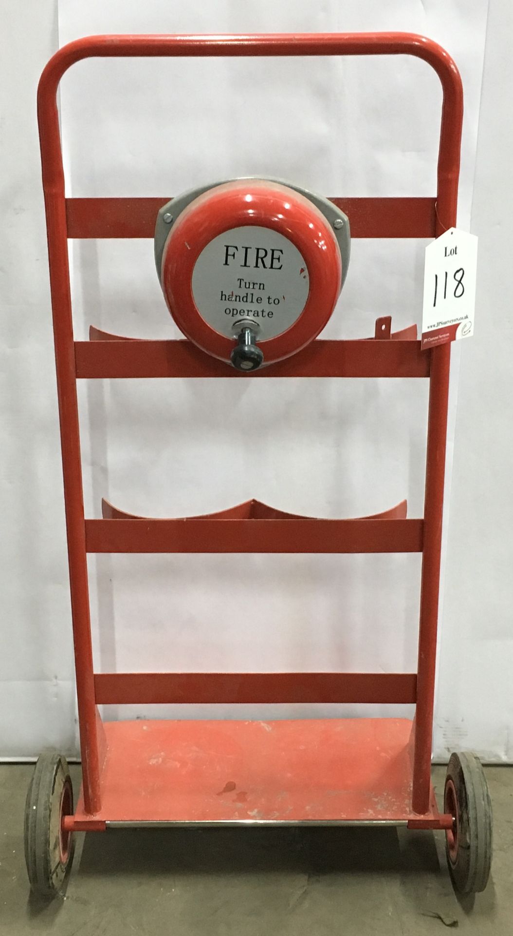 Fire Exit Trolley includes Fire Bell