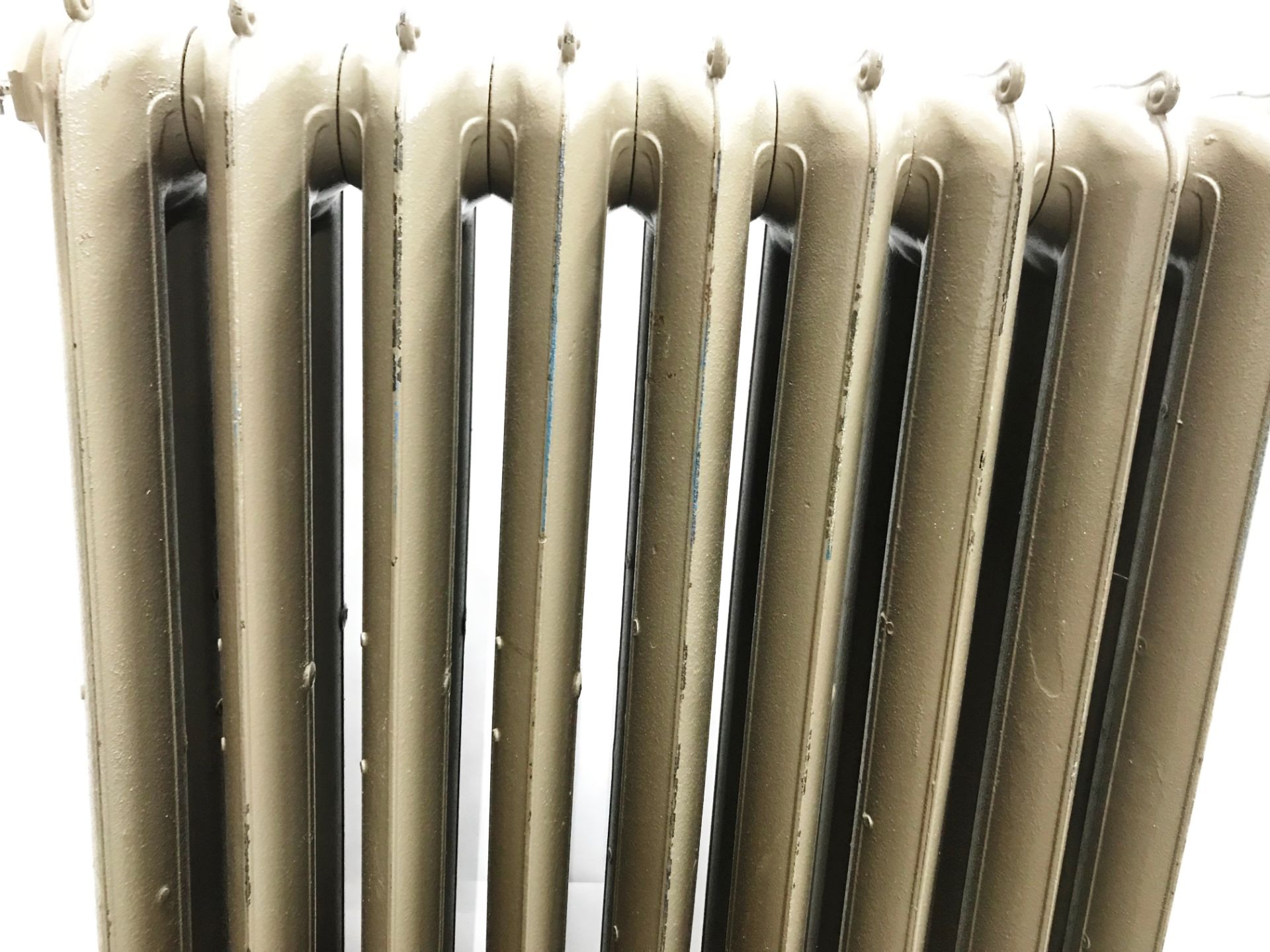 Beige Cast Iron Radiator - Image 2 of 3