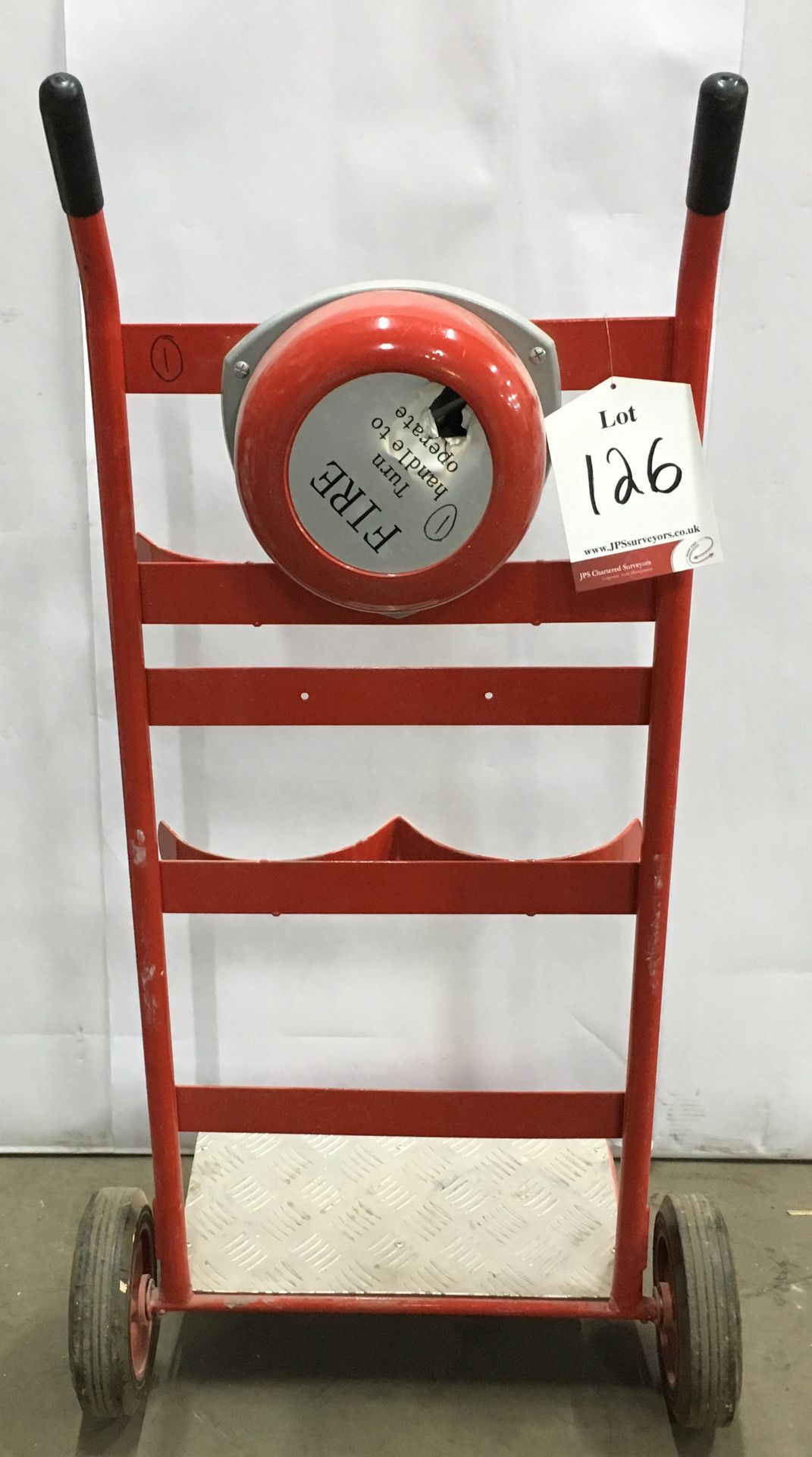 Fire Exit Trolley includes Fire Bell