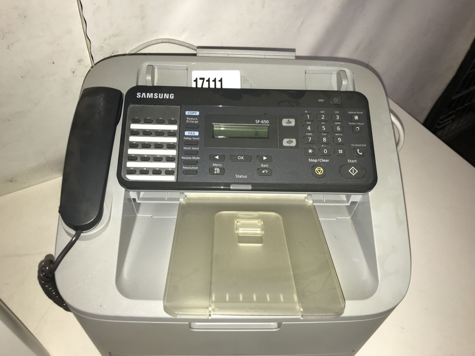 Samsung SF-650 Fax machine & HP 1022 Laserjet Printer - Image 4 of 5