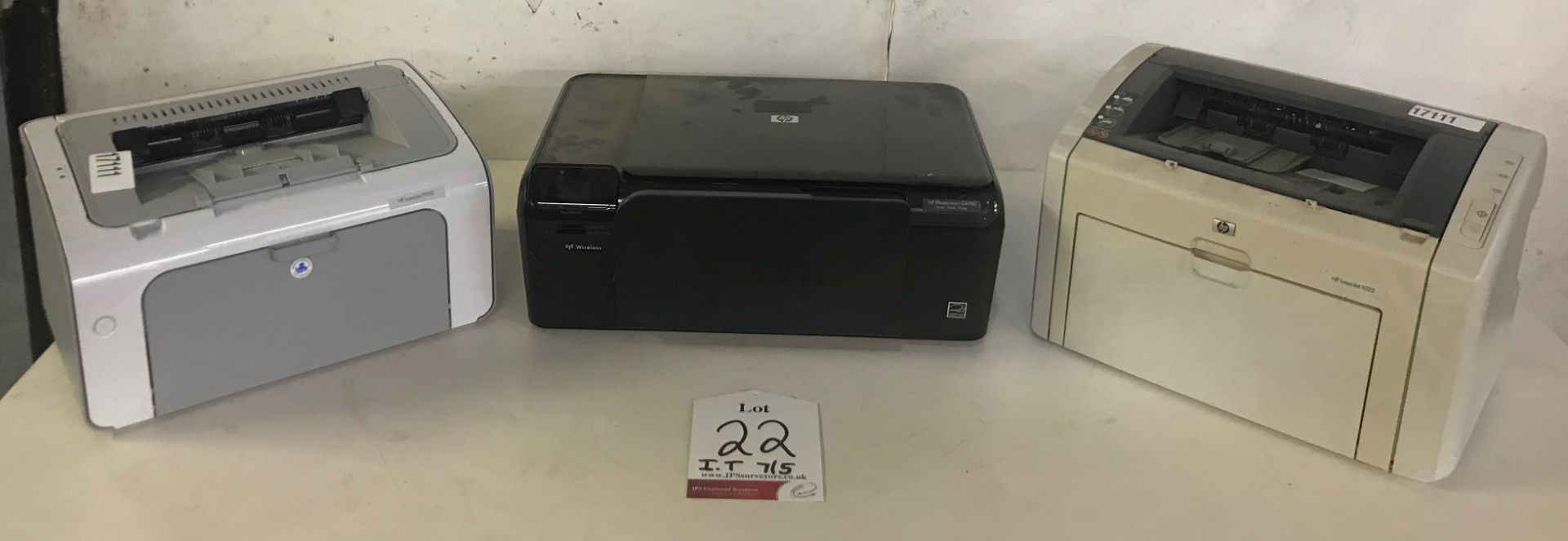 2 x HP Laserjet Printers - See description