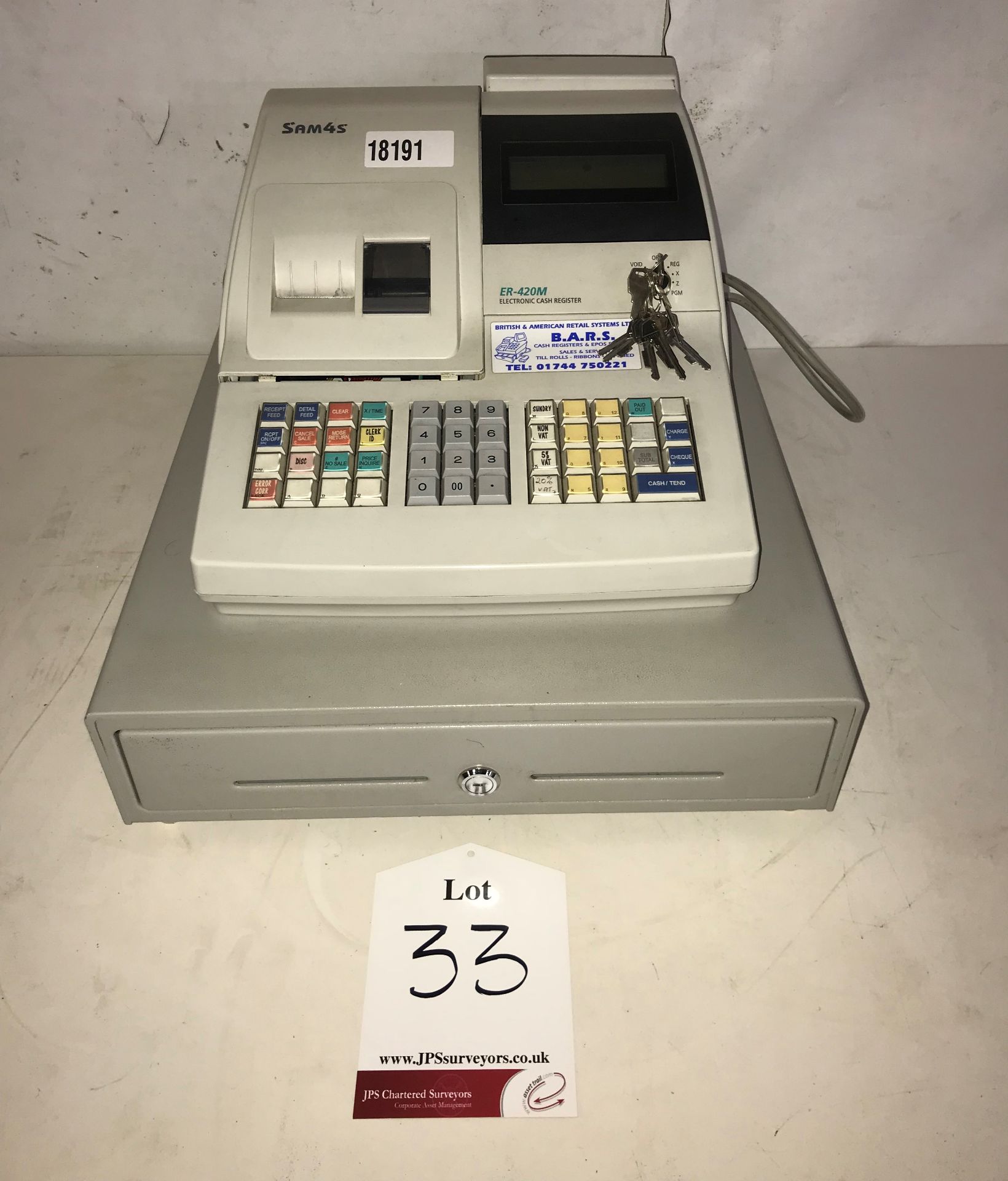 Sam4s ER-420M Electronic Cash Register