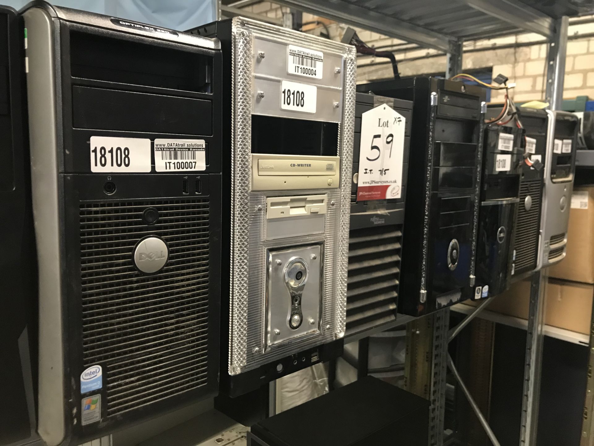 7 x Various Desktop Computers - See description