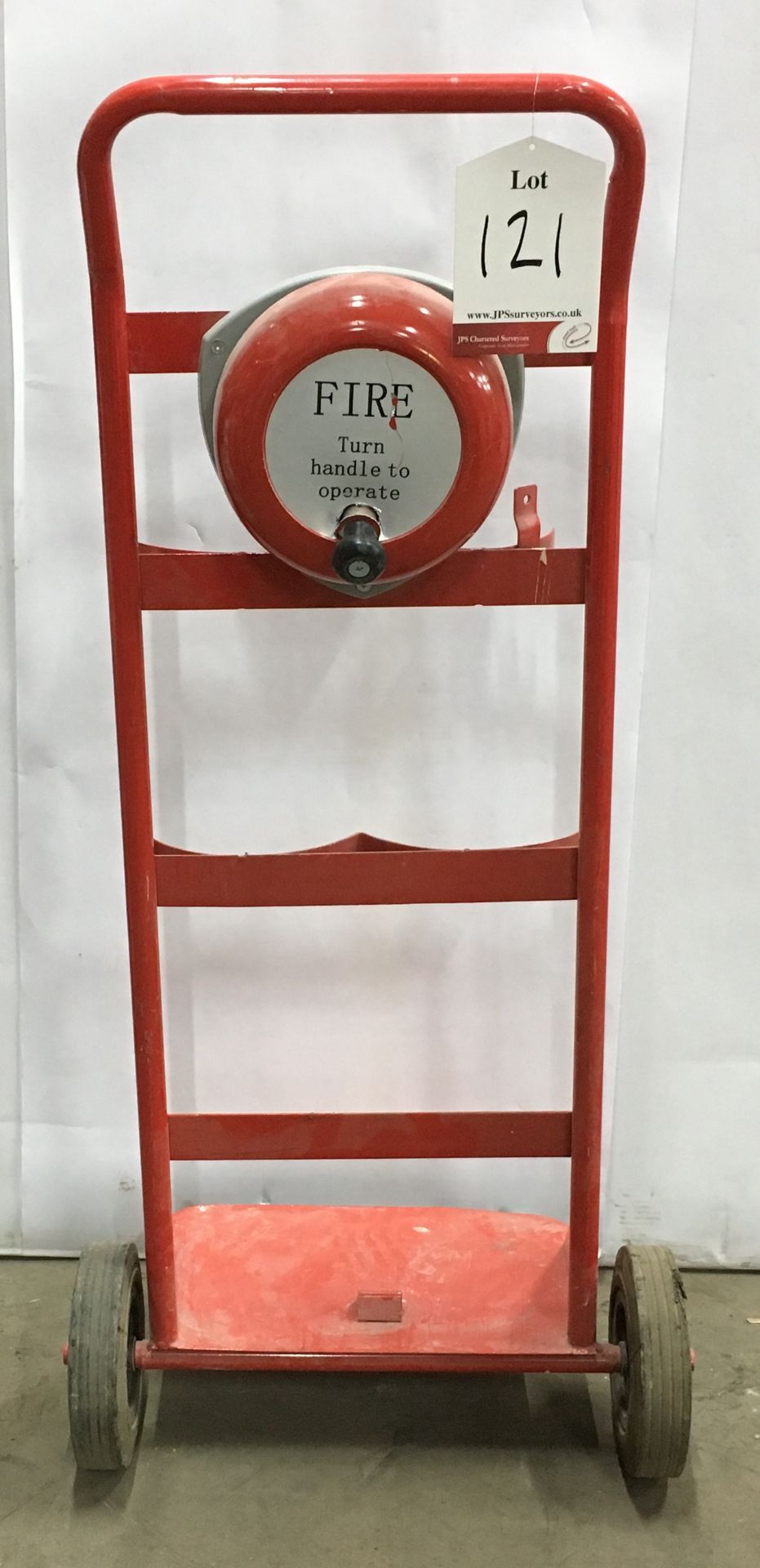 Fire Exit Trolley includes Fire Bell