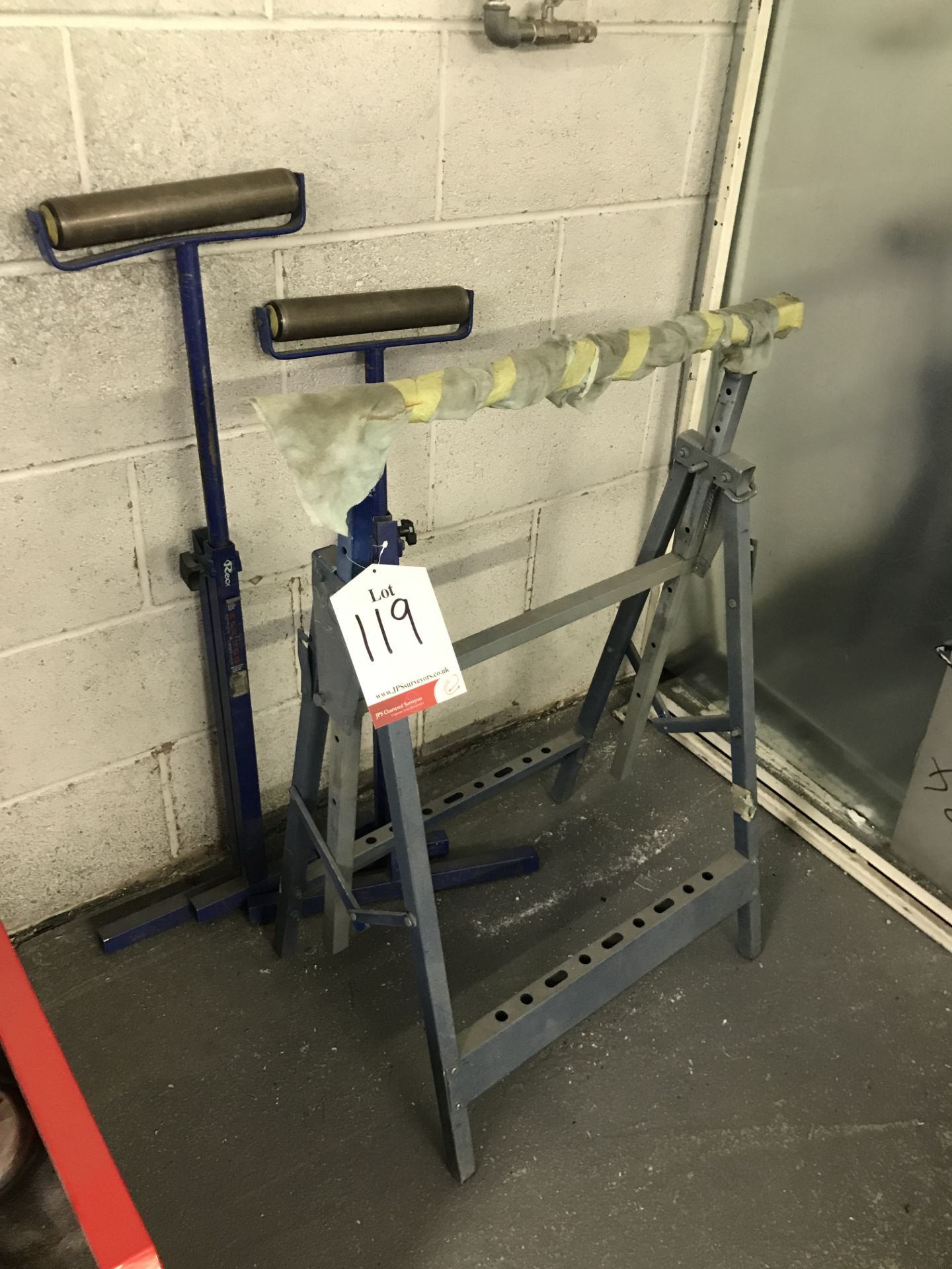 3 x Single Roller Stands