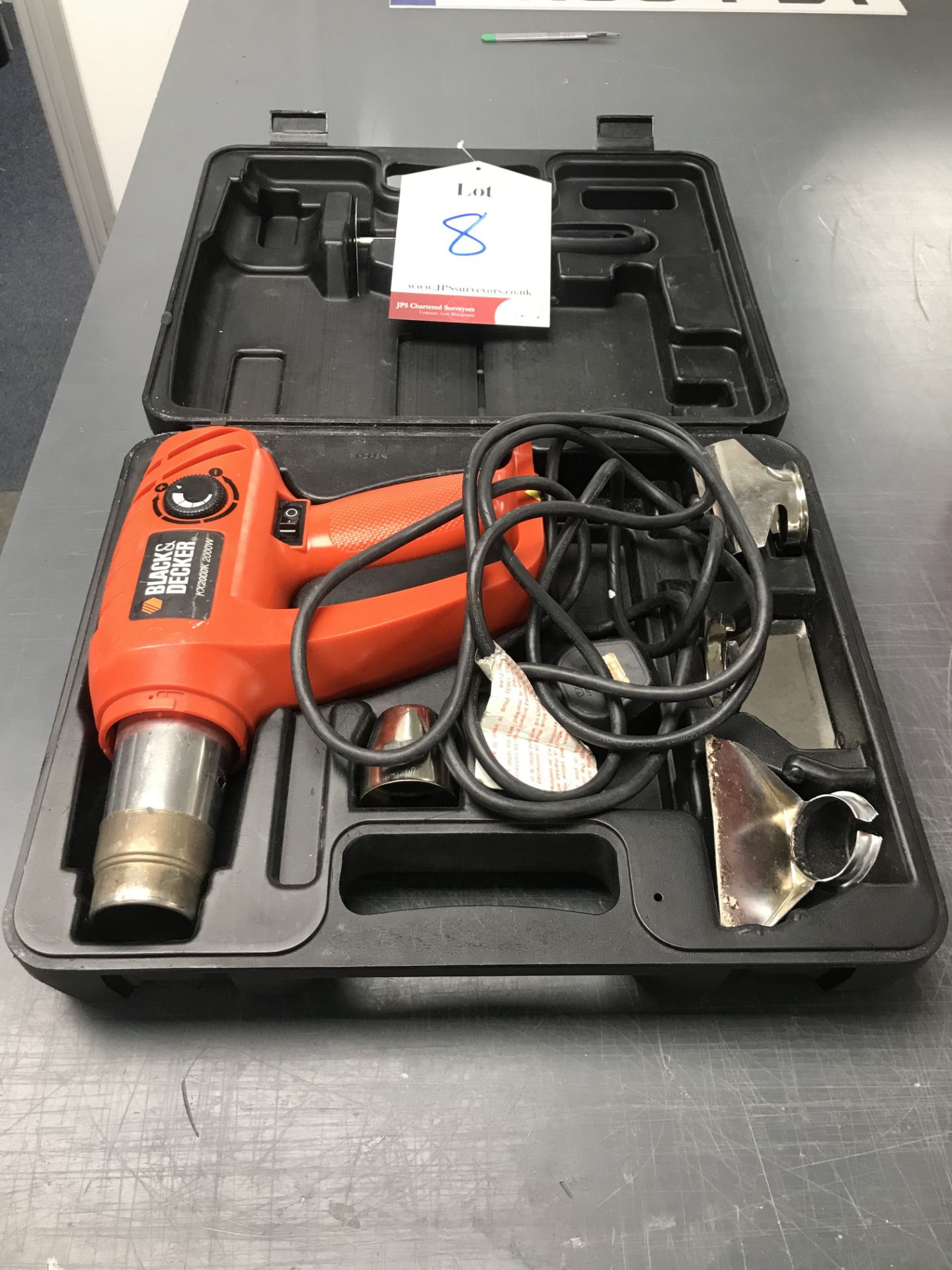 Black & Decker KX2000K Heat Gun w/ Case