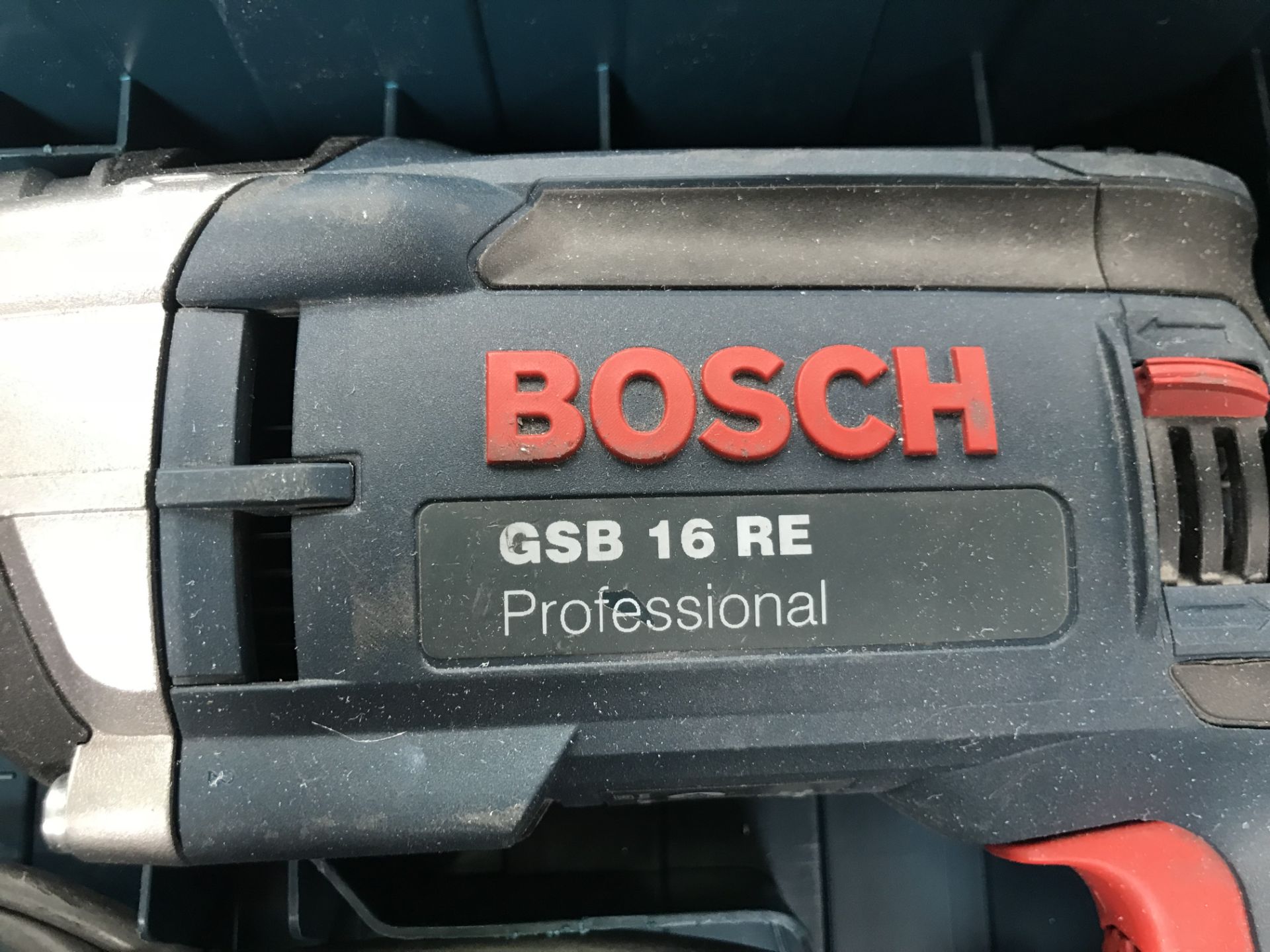 Bosch GSB 16 RE Percussion Drill w/ Case - Image 3 of 4