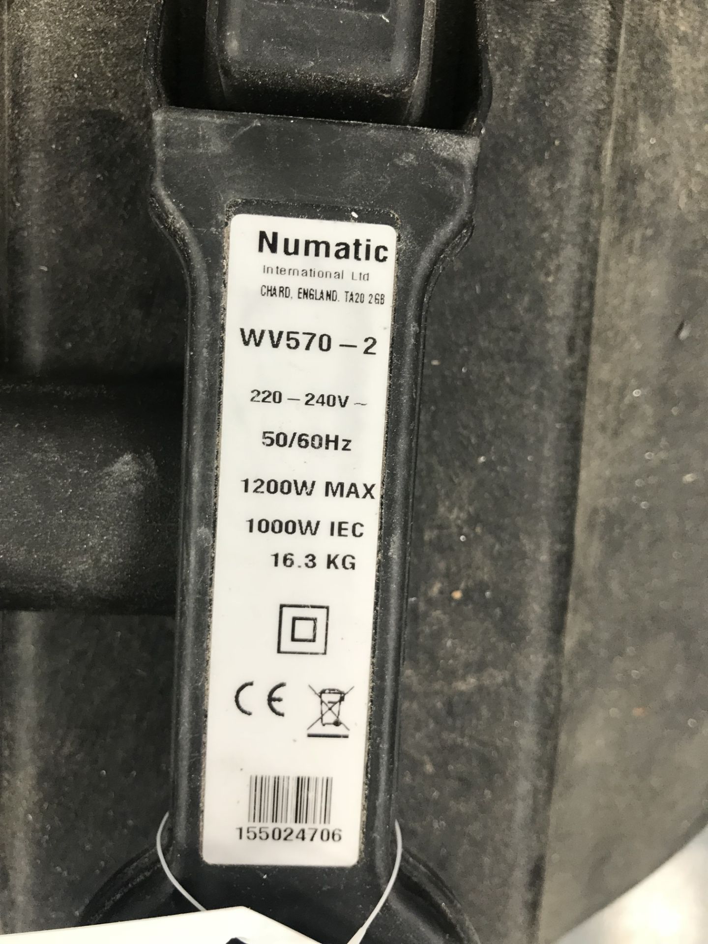 Numatic WV570-2 Wet or Dry Vacuum - Image 2 of 2