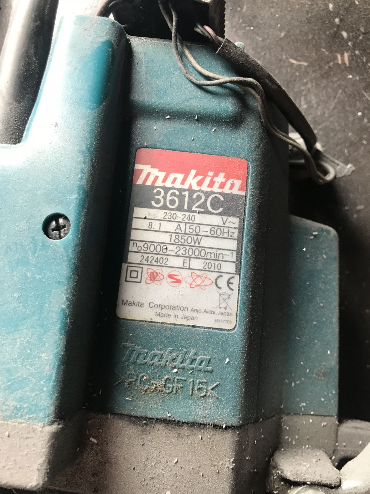 Makita 3612C 1/2in Plunge Router - Spares & Repairs - Bild 2 aus 3