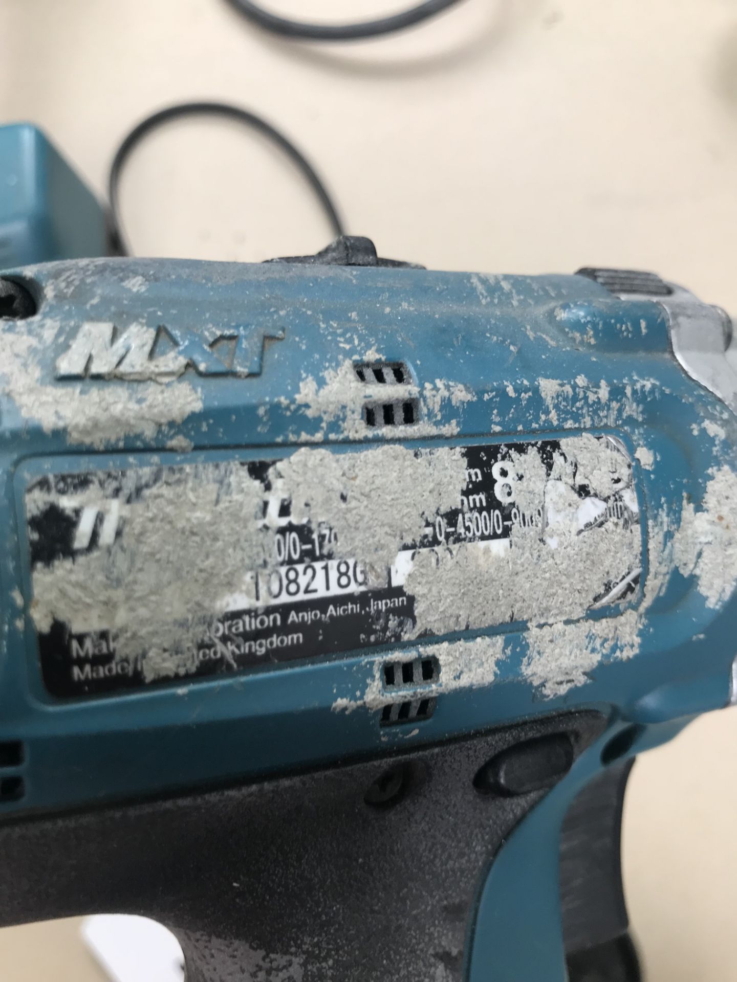 Makita Power Drill w/ Charging Station - No sticker for model - Image 3 of 3