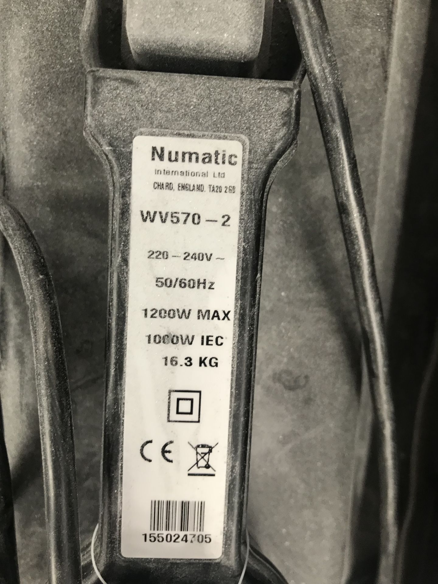 Numatic WV570-2 Wet or Dry Vacuum - Image 2 of 2