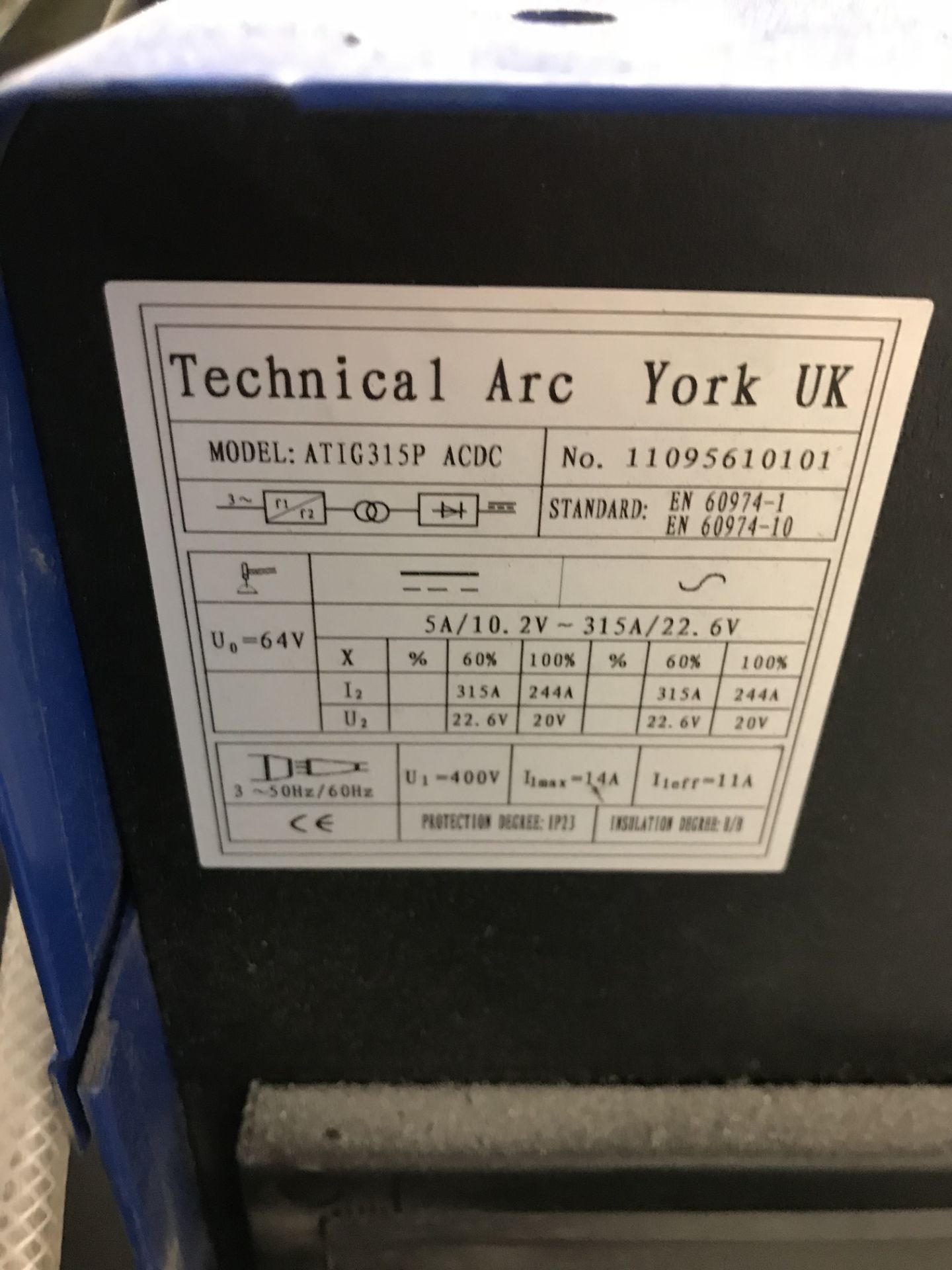 Tech ARC Digital Inverter AC/DS Pulse TIG Welding Machine w/ Quantity of Welding Rods - Image 4 of 4