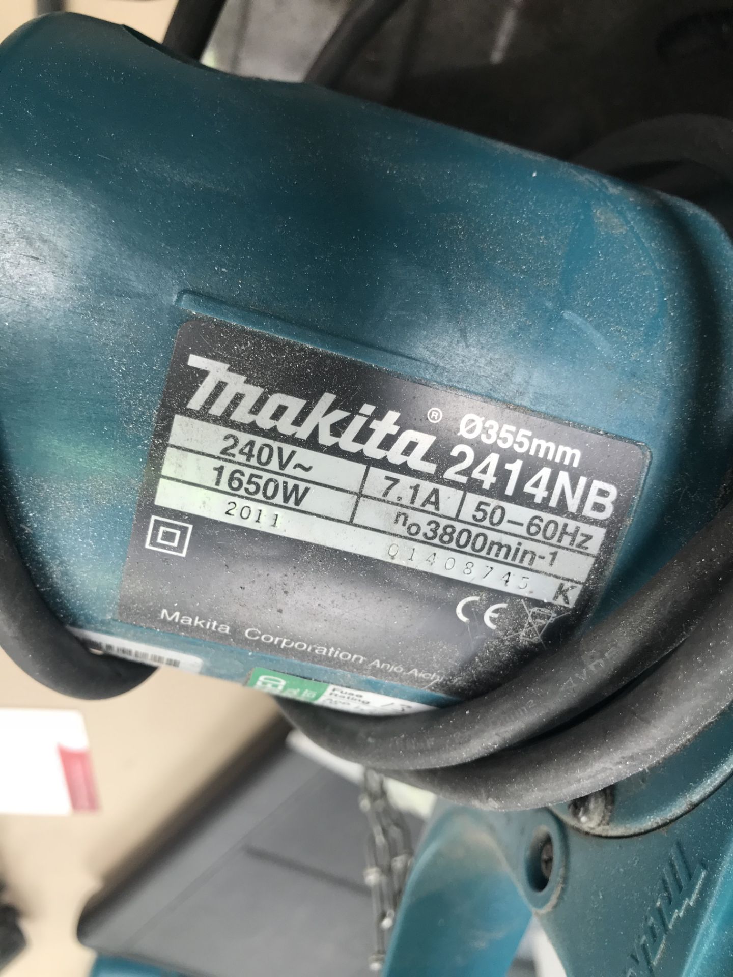 Makita 2414NB Cut-off Saw - Image 2 of 3