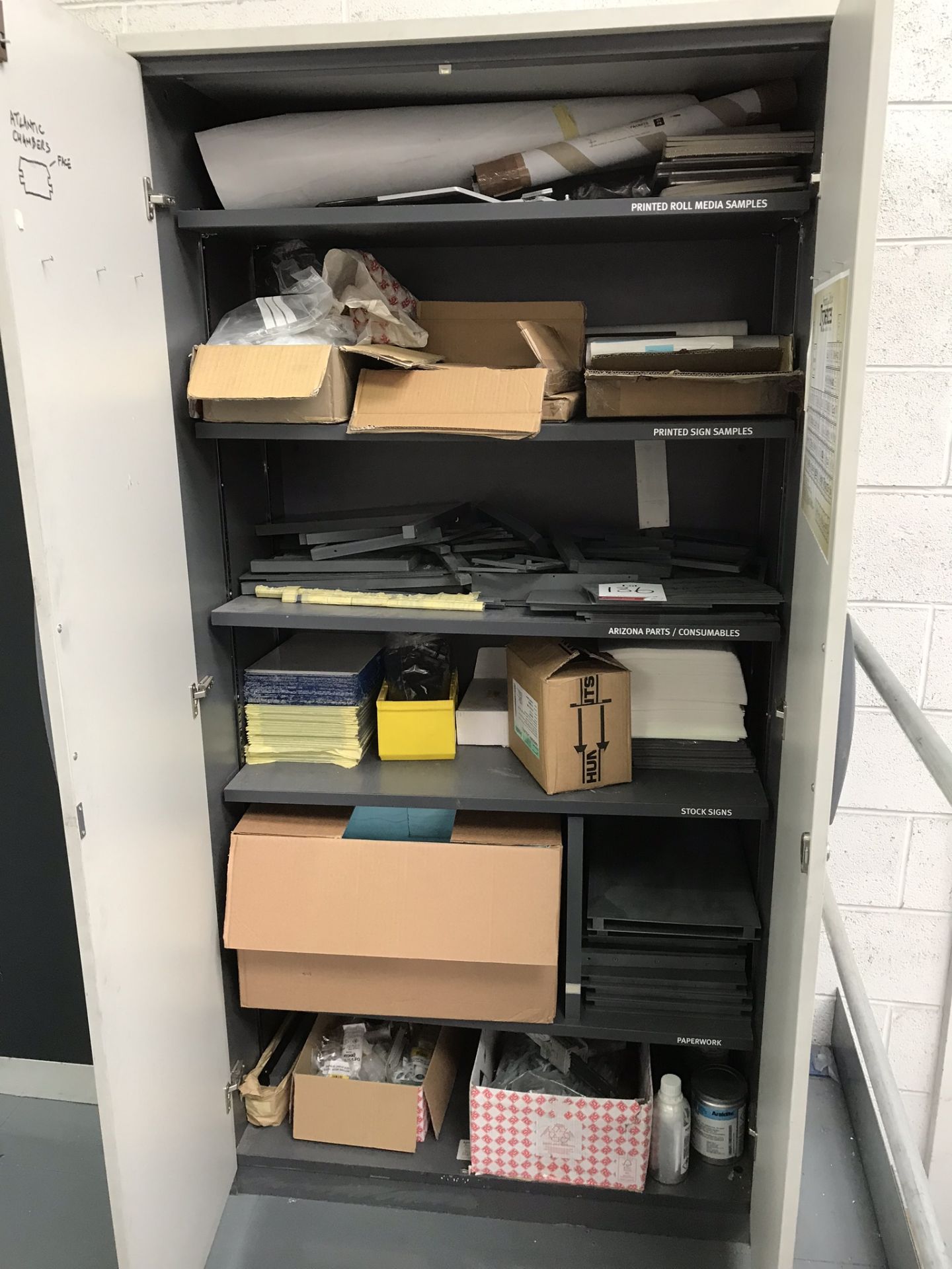 2 x 2 Door Metal Filing Cabinets w/ Contents as per pictures - Image 2 of 3