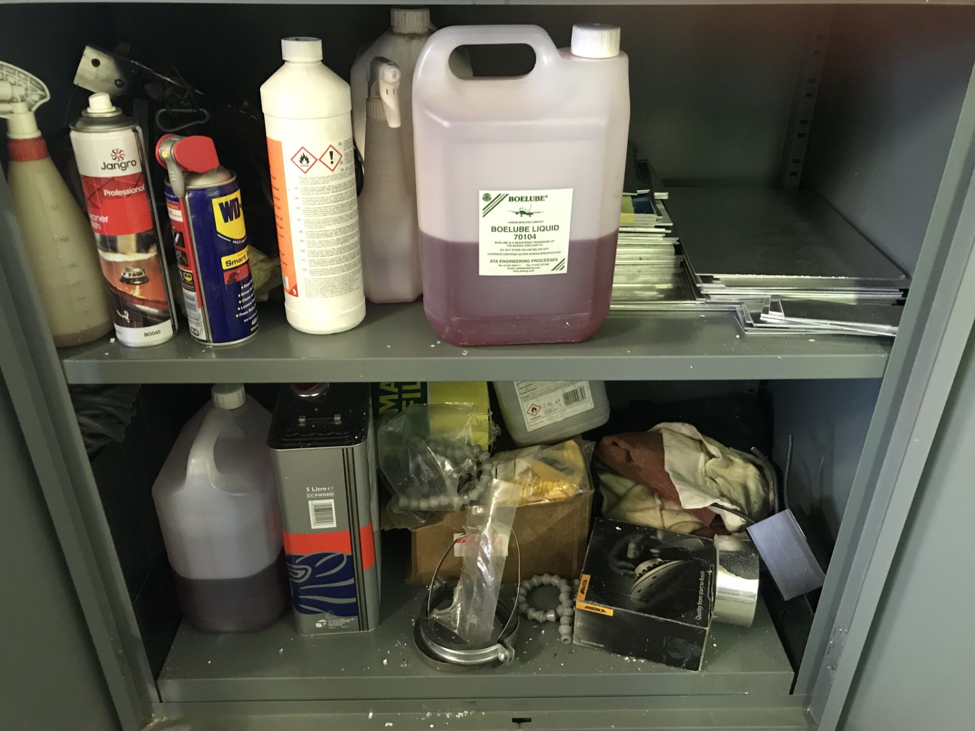 Metal COSHH Cupboard w/ Contents as pictured - Image 3 of 3