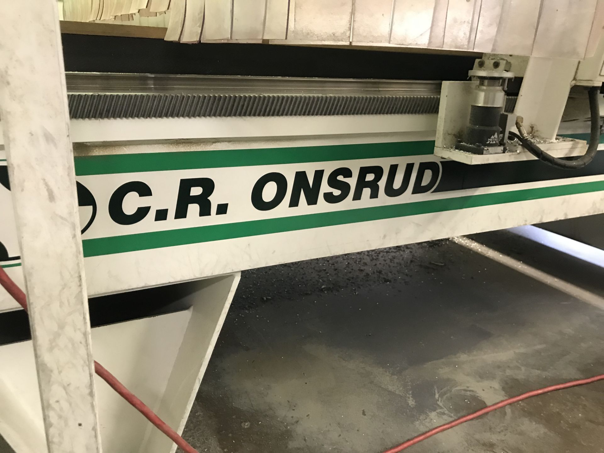 C.R. Onsrud 097M12D CNC Router w/ Becker VTLF 2.250 Vacuum Pump - Bild 3 aus 13