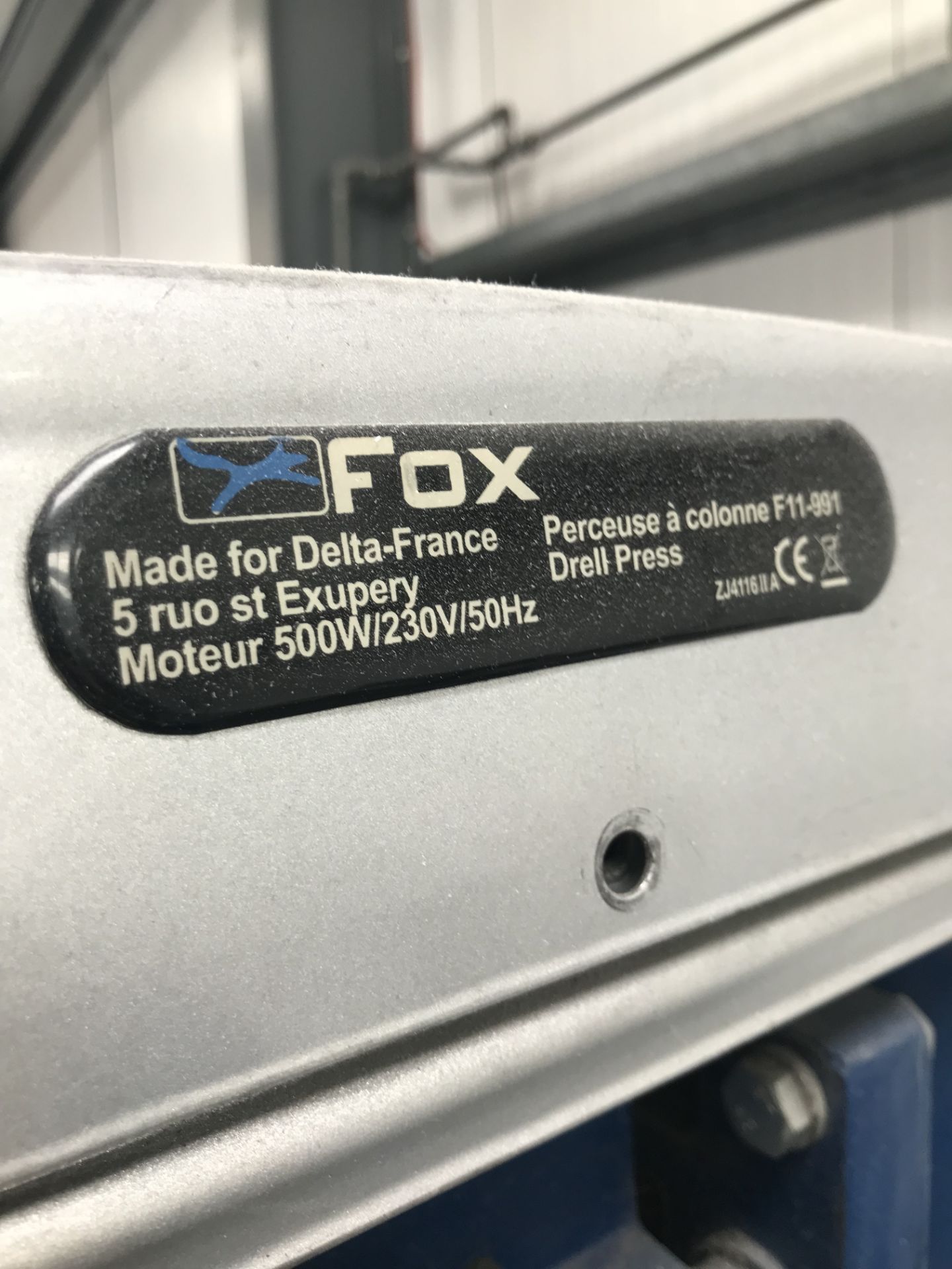 Fox F11-991 Bench Pillar Drill - Image 4 of 5