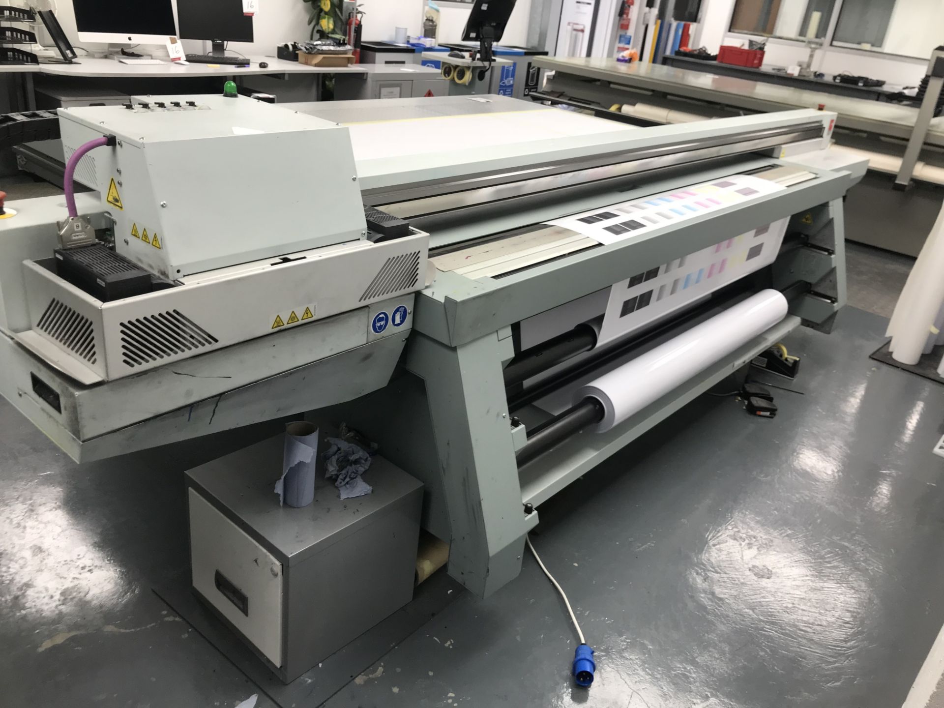 Oce Arizona 350 GT UV Flatbed Printer w/ Software, Computers & Monitors (Used Previosuly with Printe - Bild 5 aus 14