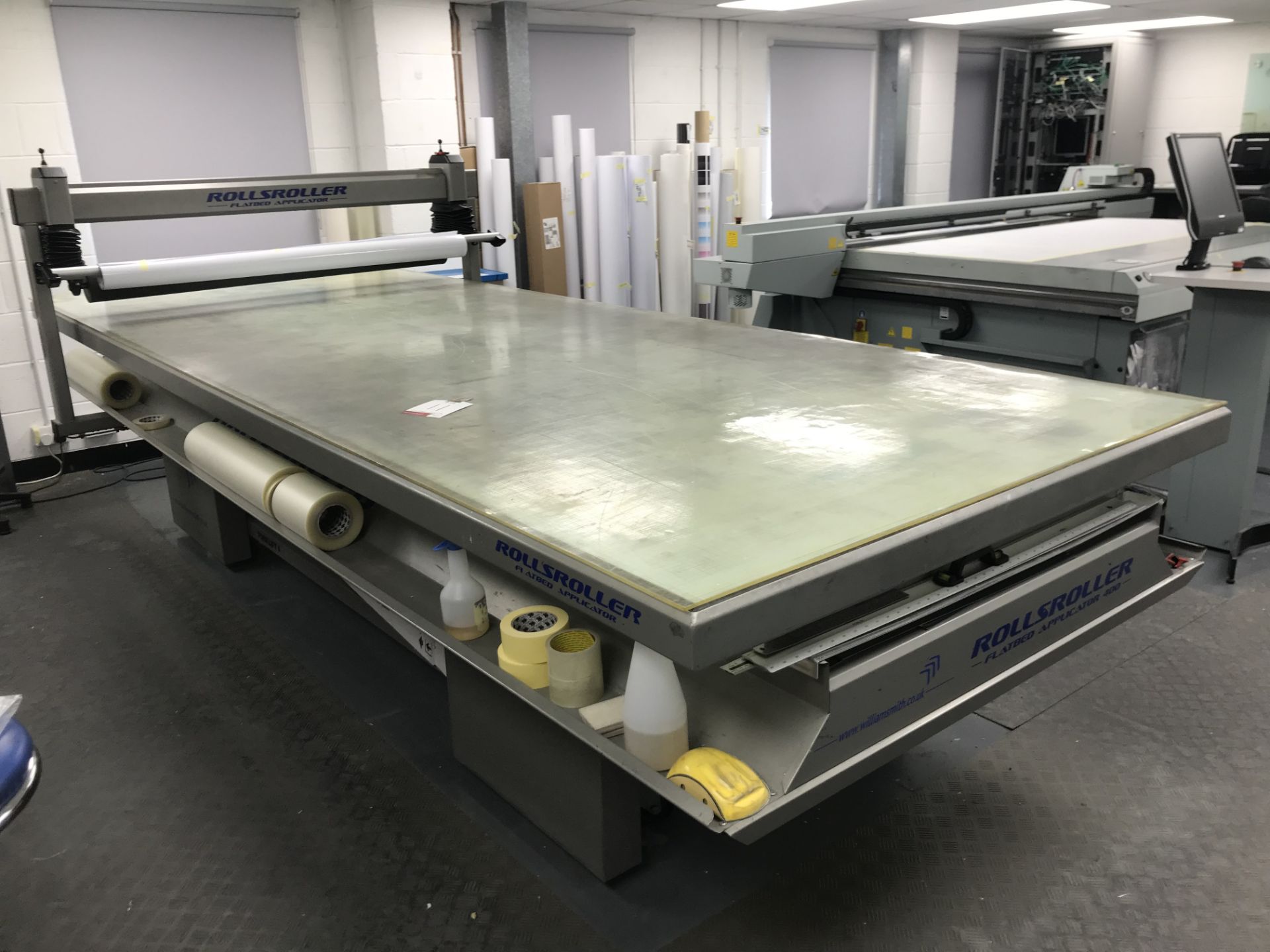 Rollsroller Flatbed Applicator 400 Laminating System