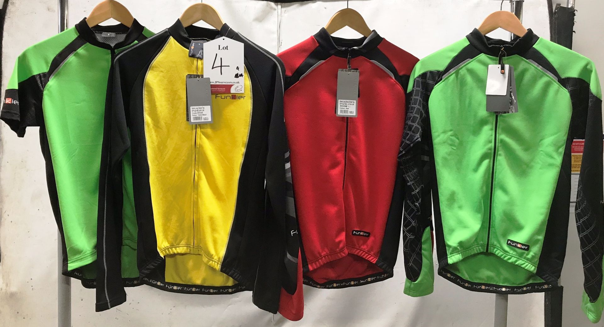 4 x Funkier mens cycling jerseys - size: small - new w/ tags - Image 8 of 10