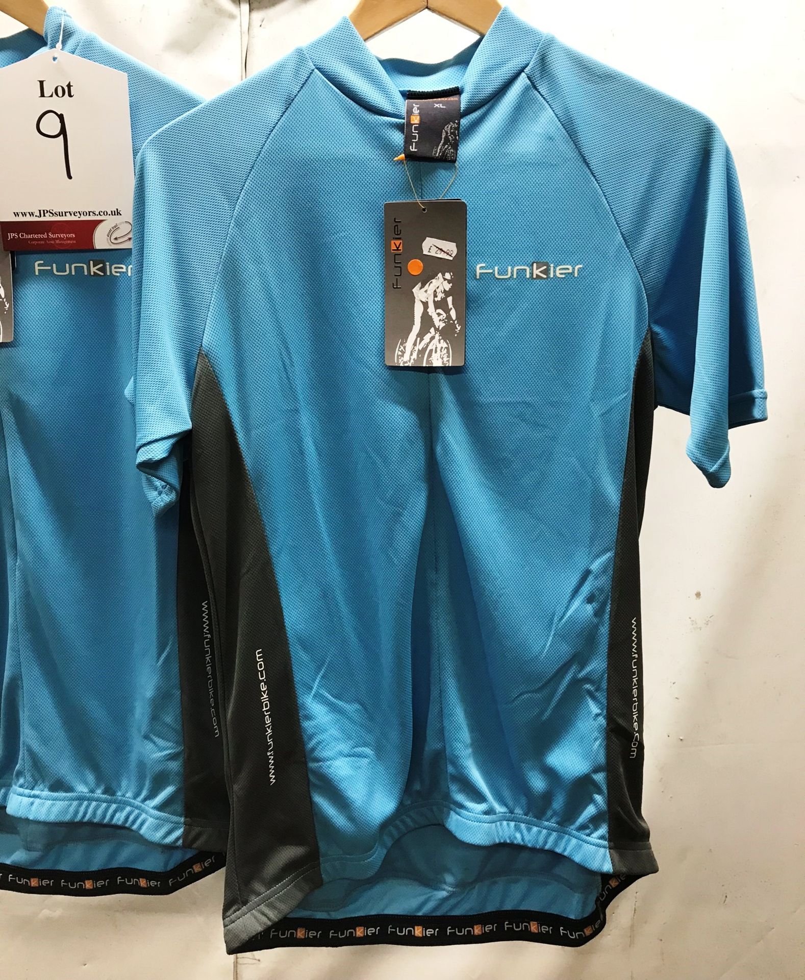2 x Womens Funkier short sleeve cycling jerseys - size: 2 x XL - new w/ tags -RRP £59.98 - Image 2 of 4