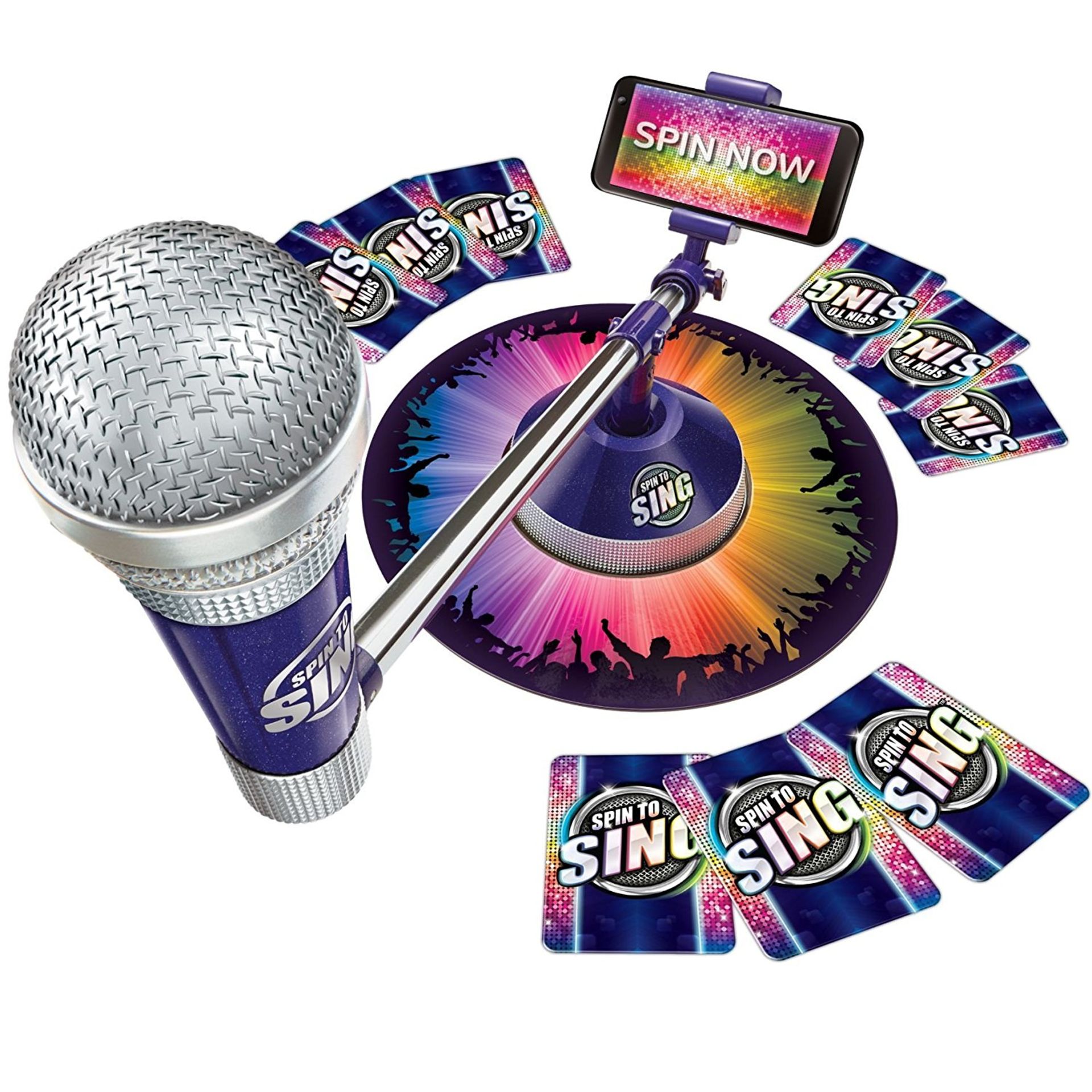 160 x Spin to Sing Board Game Singing Competition For All The Family Children Gift Fun | @ RRP £14.9 - Image 2 of 2