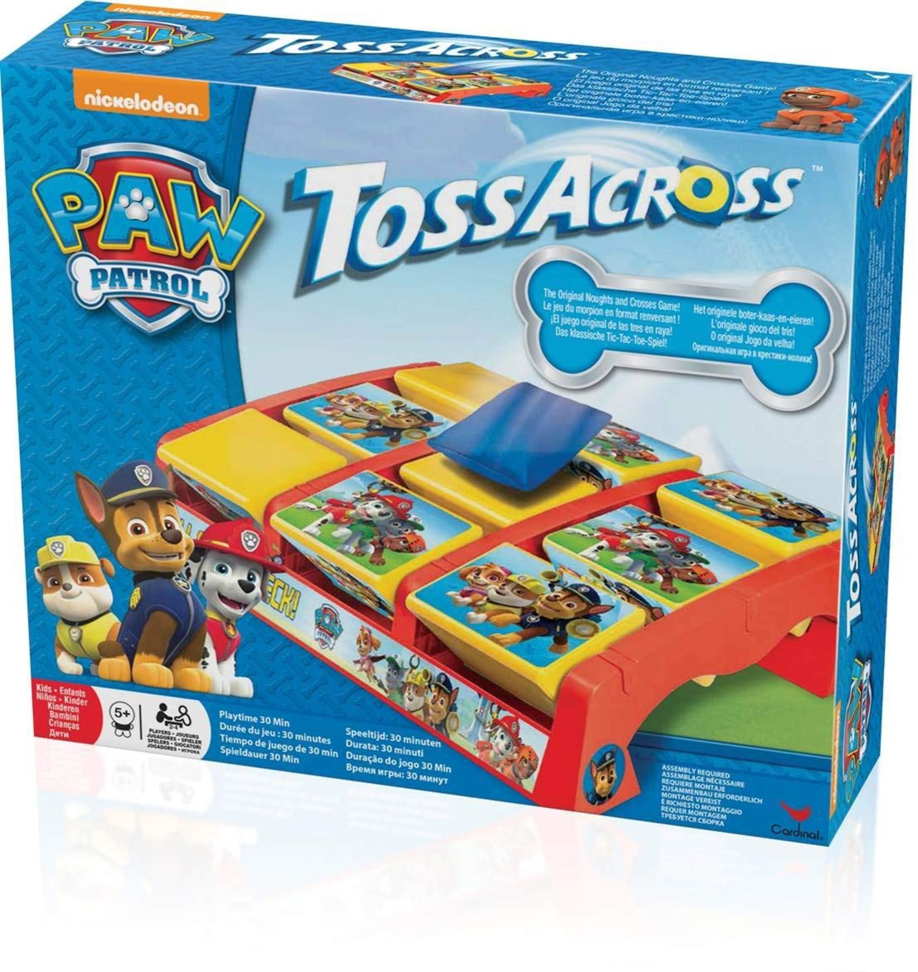 120 x Paw Patrol Table Top TossAross Game (6028795) | @ RRP £8.88 | Total: £1,065.6