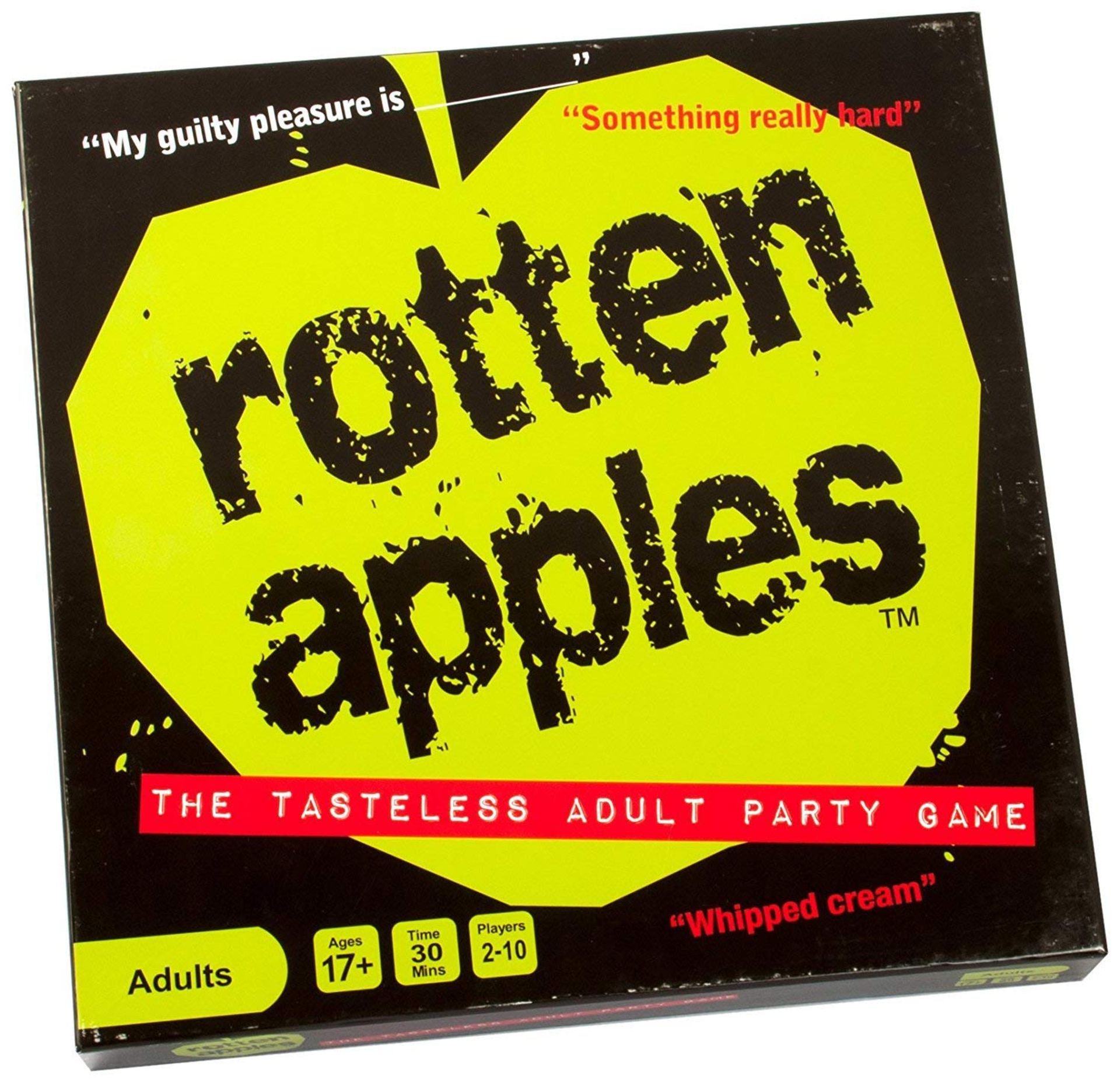 576 x Rotten Apples The Tasteless Adult Party Game 2-10 Players 30 Mins Play Time | RRP £5,040