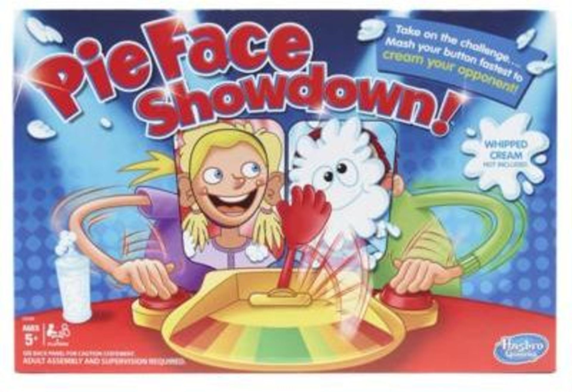 120 X Pie Face Showdown (2 Player VS) RRP £2157.6