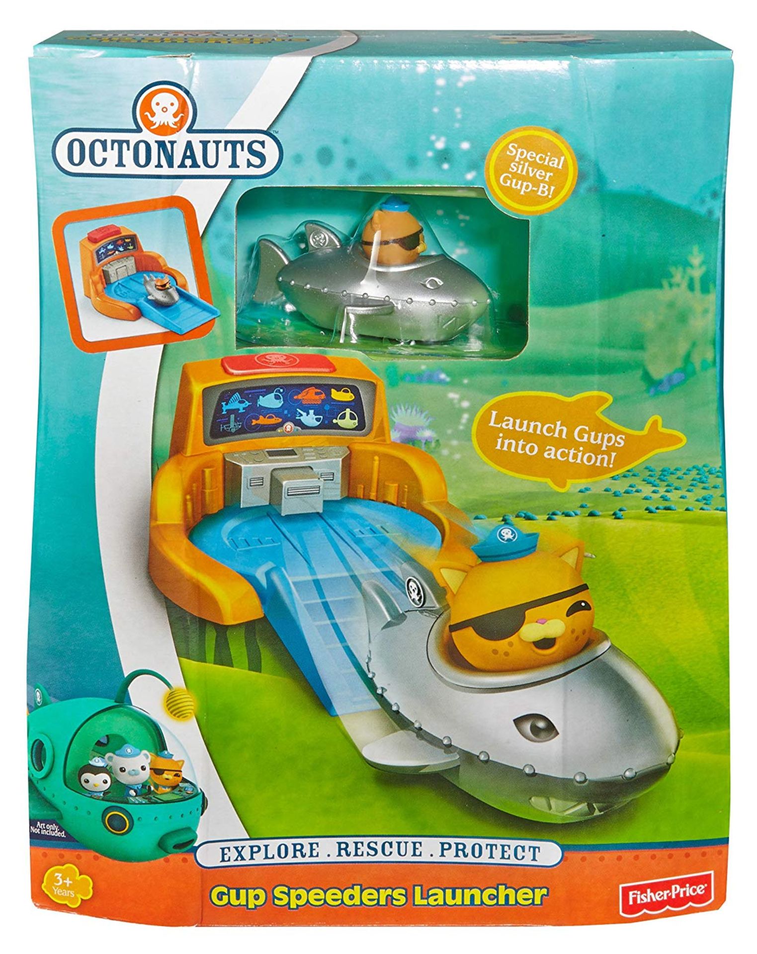 80 x Octonauts Gup Speeders Octopod Launcher | @ RRP £12.5 | Total: £1,000