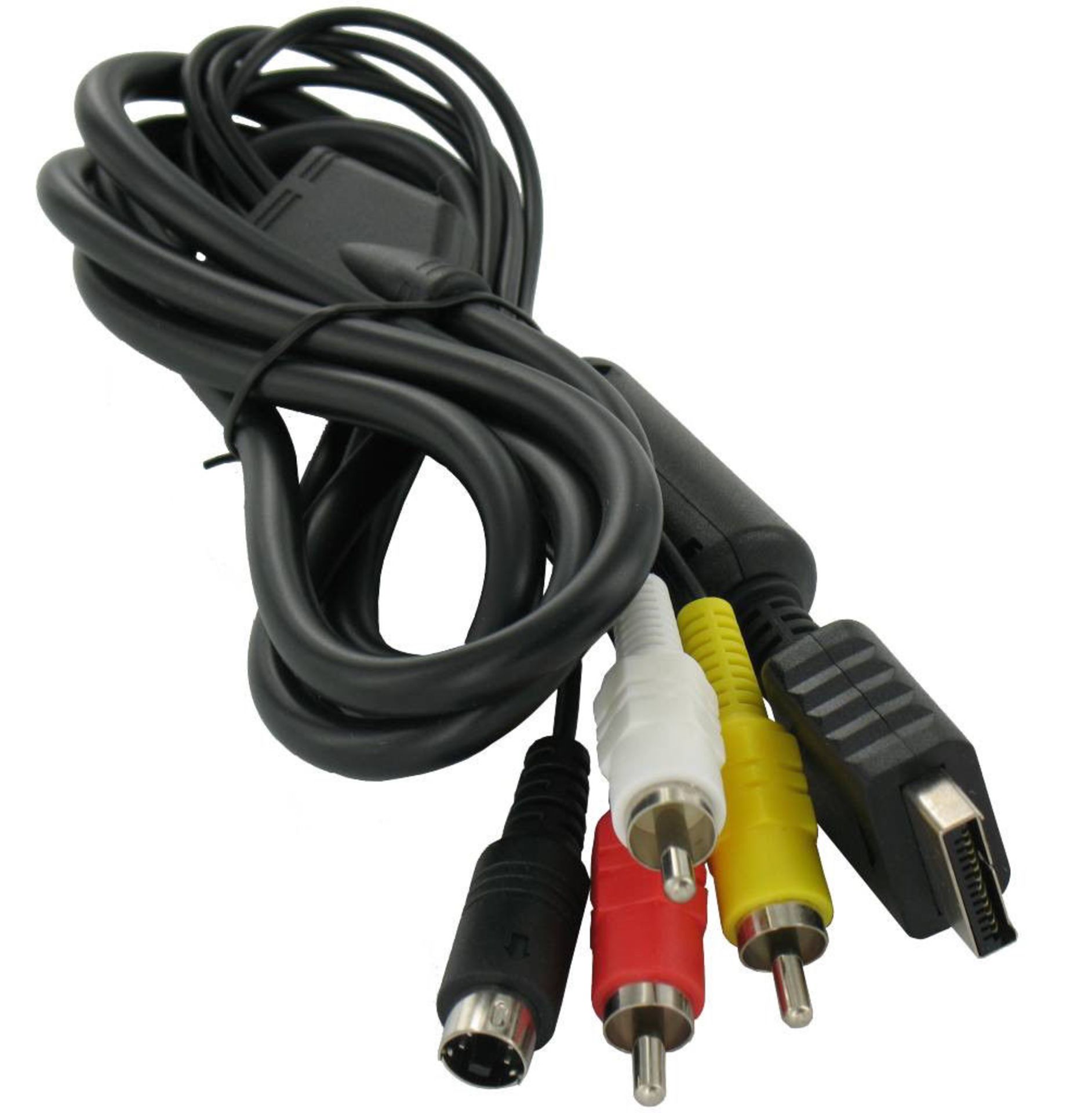 500 X Official Sony PlayStation S-Video Cable for PS3, PS2 and PS1 (PSOne) RRP £1915