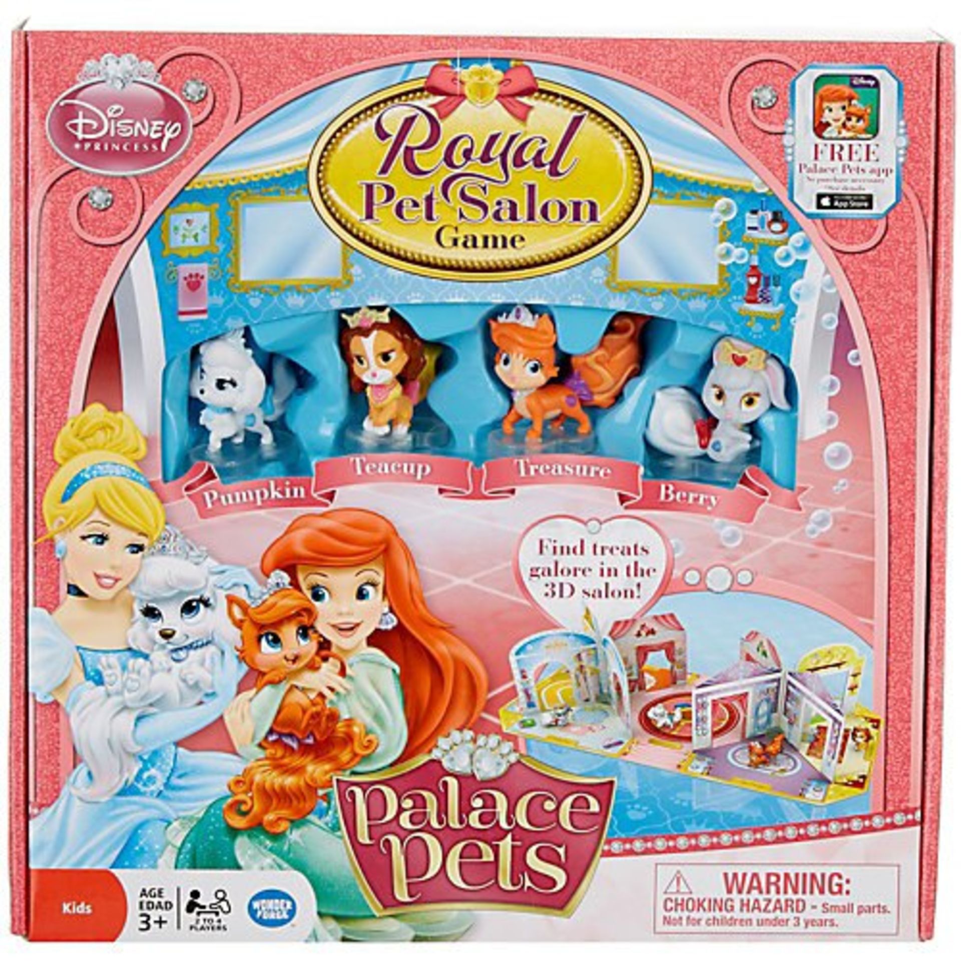 188 X Disney Princess Palace Royal Pet Salon Board Game RRP £1507.76