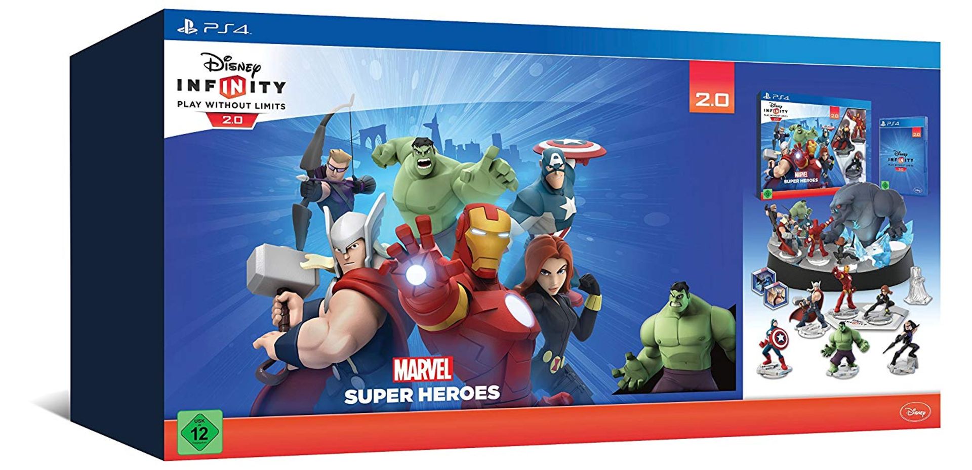 13 X Disney Infinity 2.0 Collectors Edition Avengers Starter Pack (German Language) RRP £383.5