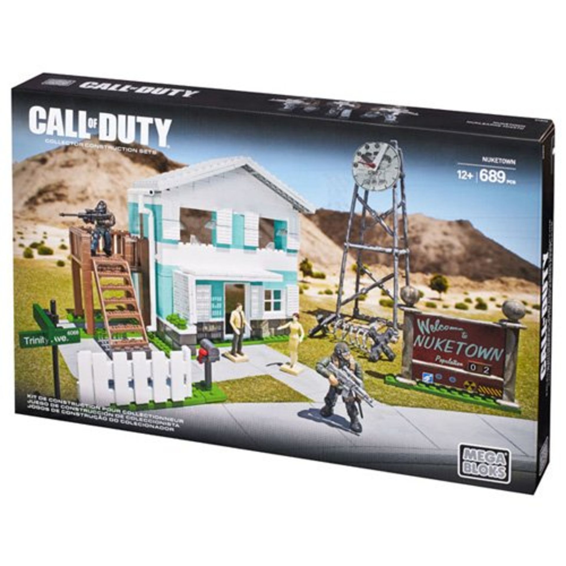 78 x Call of Duty Mega Bloks Nuketown Building Set RRP £1697.28