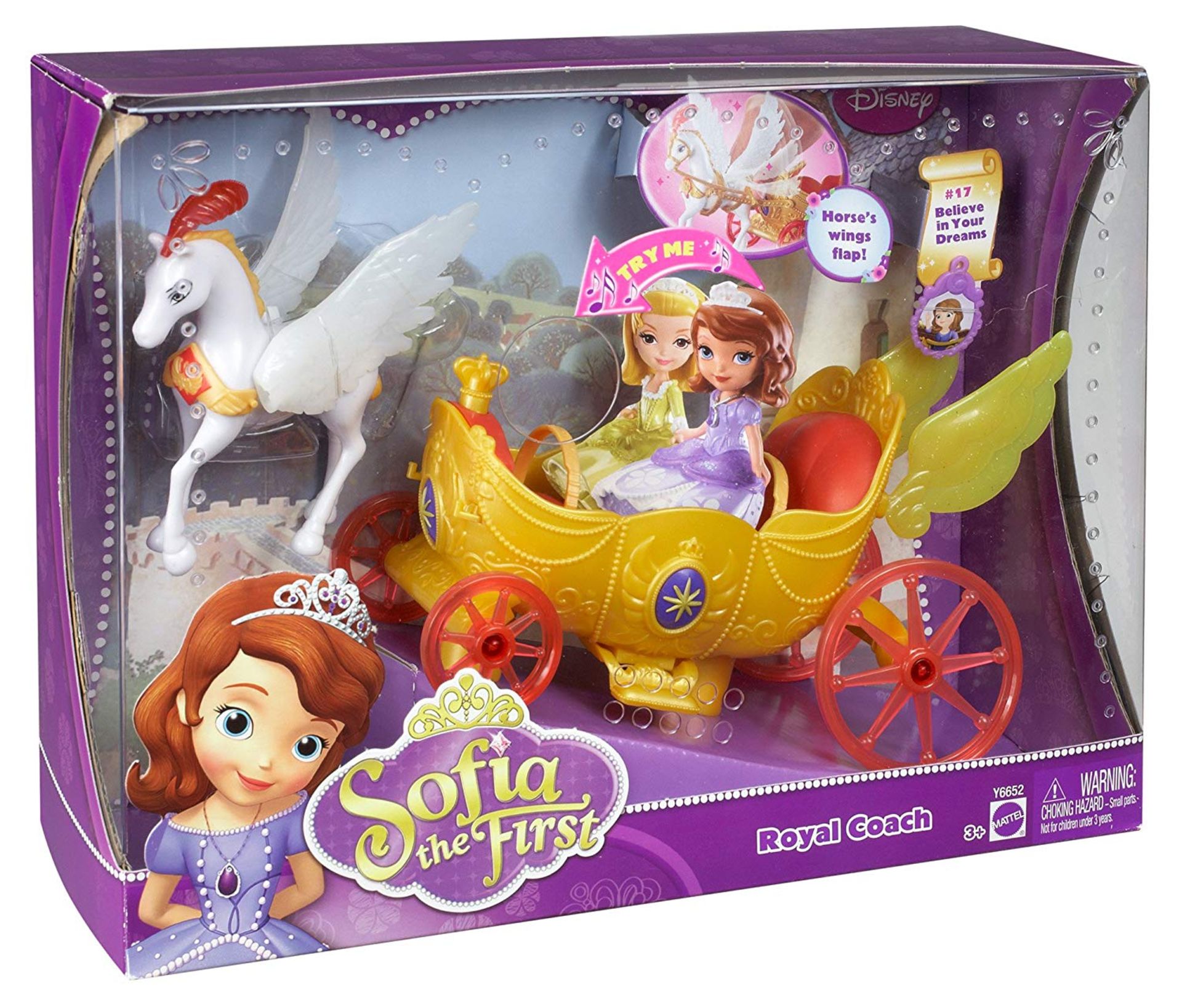 100 x Disney Sofia the First Royal Coach RRP £2499